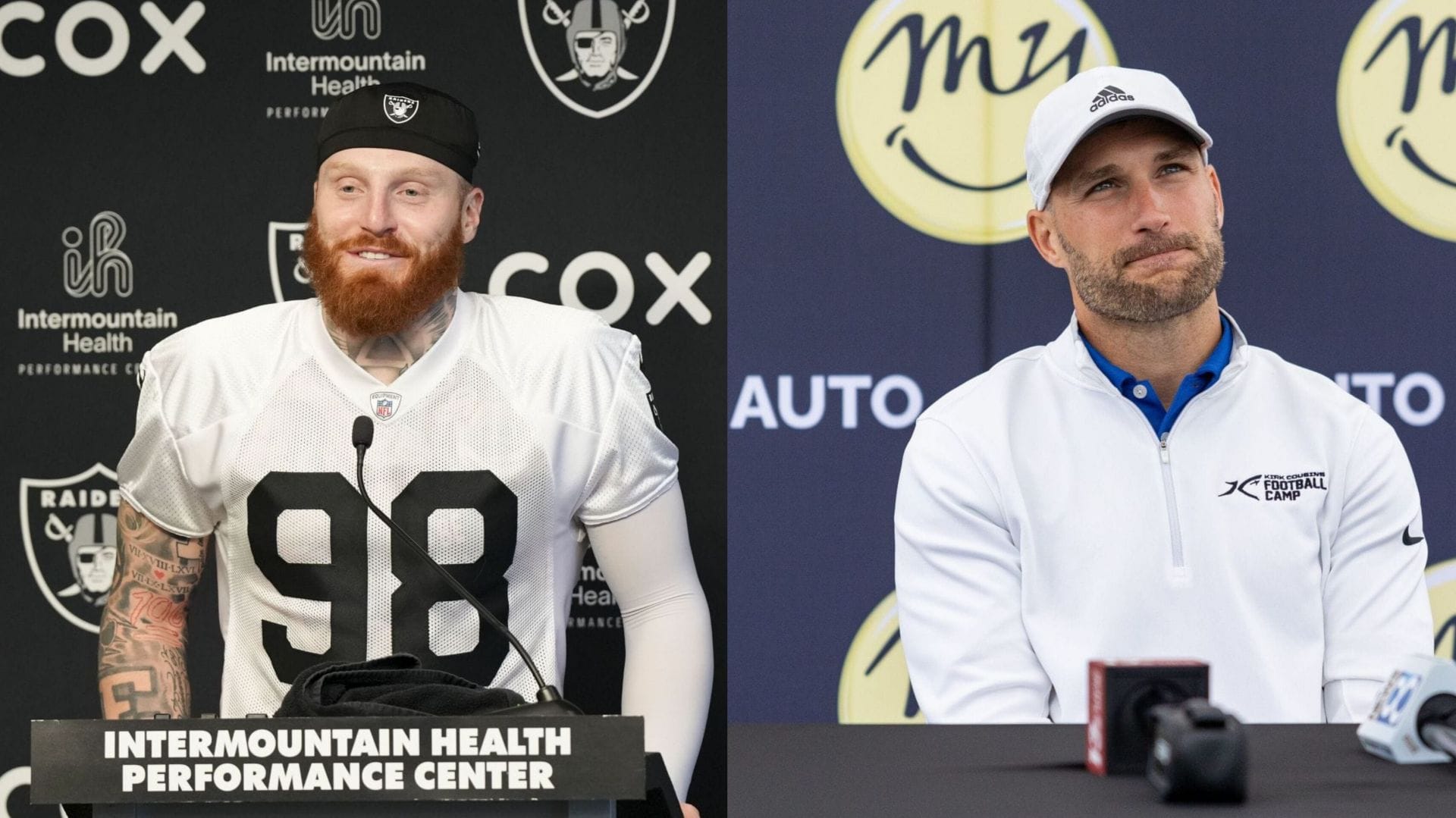 "Crosby lowkey a douchebag," "He's an idiot": NFL fans rip Maxx Crosby for hitting Kirk Cousins & getting into heated scuffle at Raiders camp