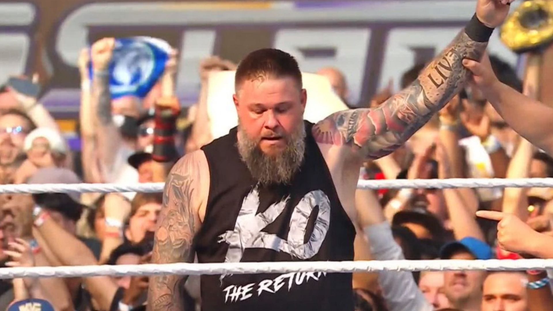Kevin Owens refuses to talk about upcoming WWE Championship match with CM Punk