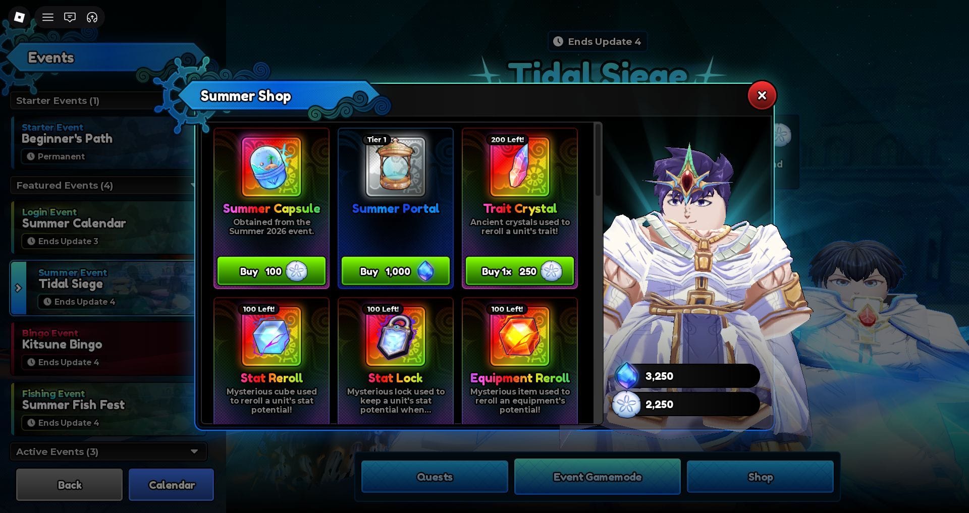 The Tidal Siege Shop (Image via Roblox)