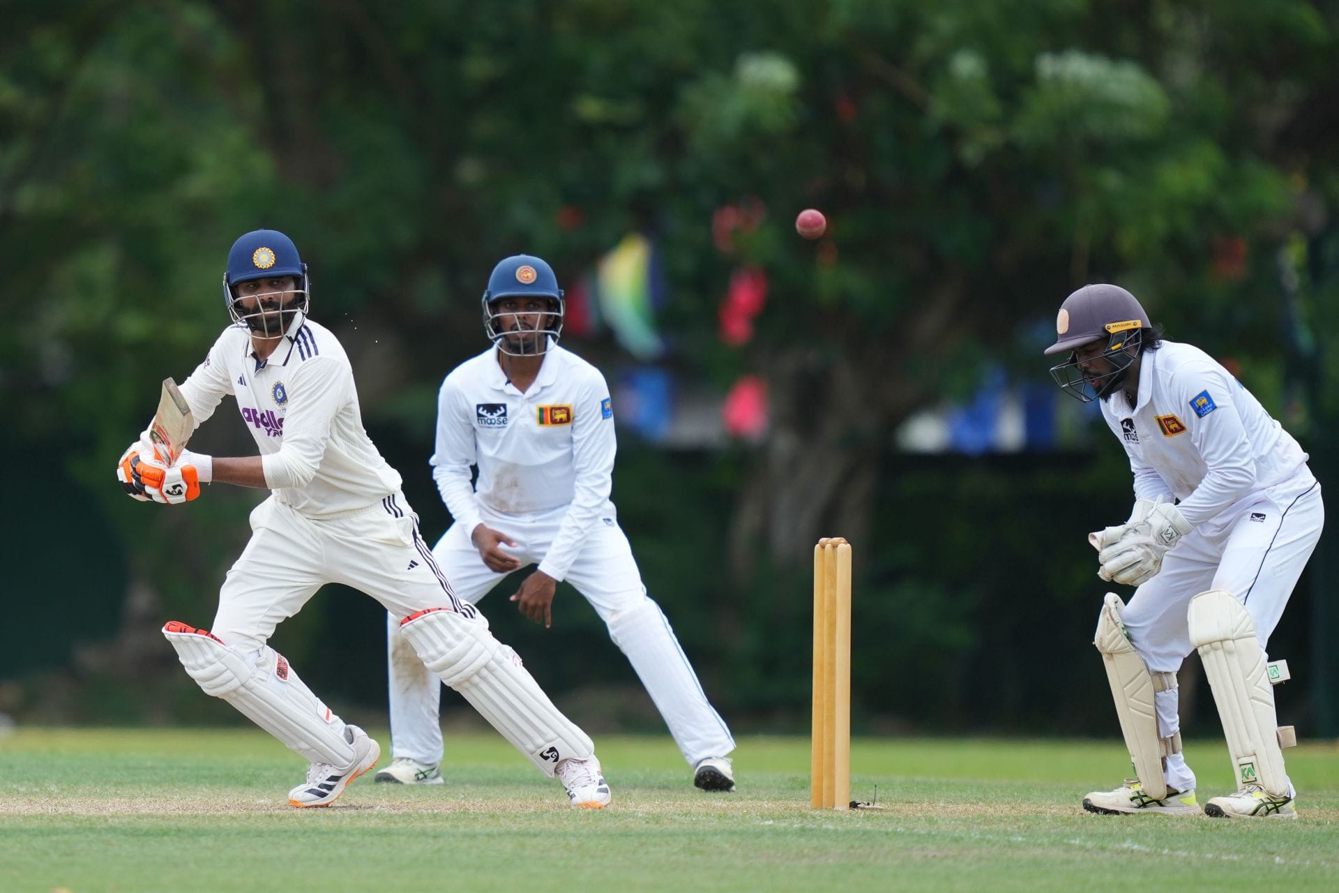 What happened on Day 3 of SLC XI vs India 2026 warm-up match?