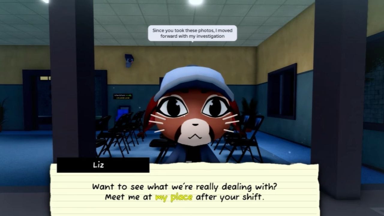 How to visit Liz's house in Animal Hospital