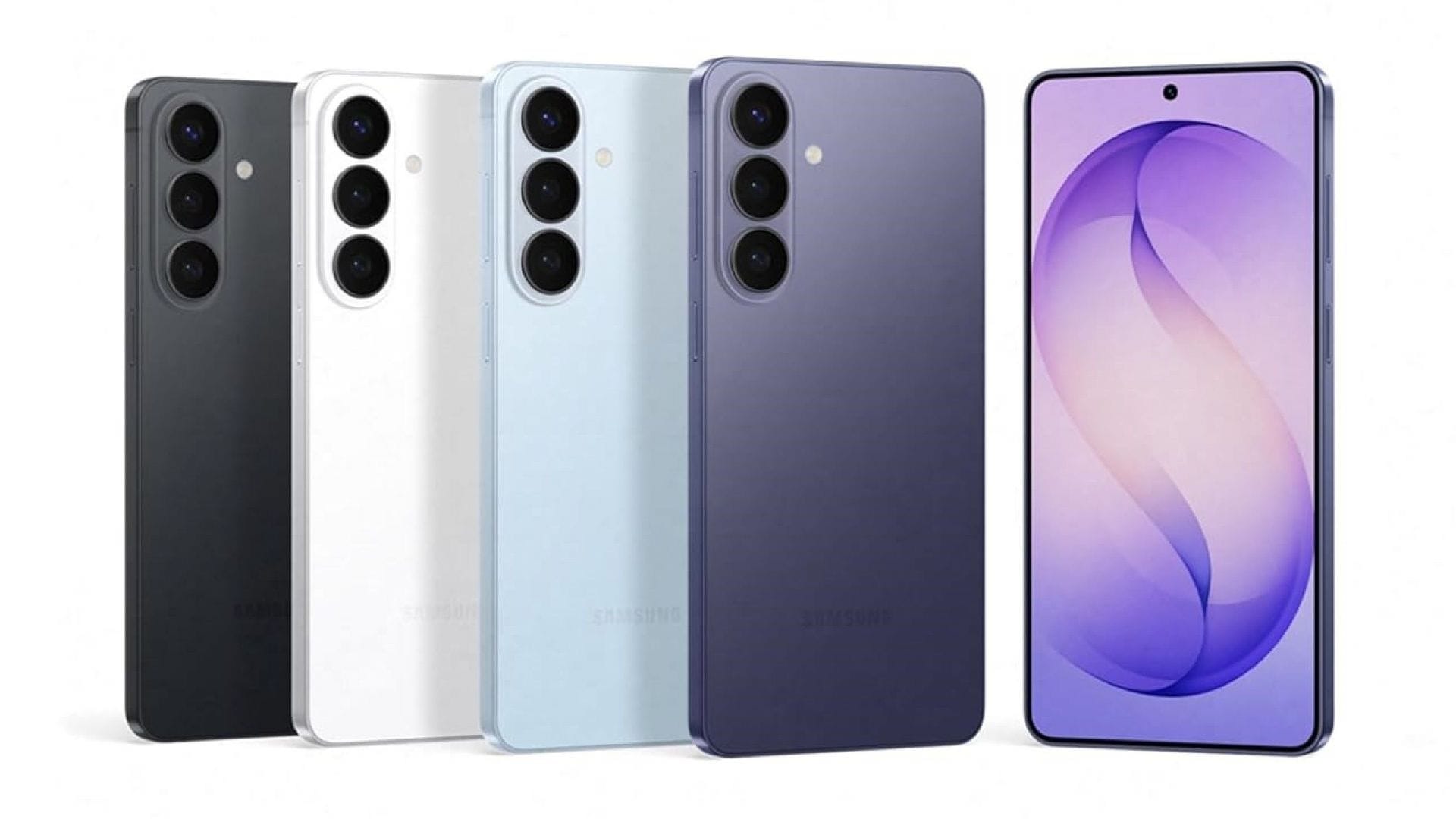 Samsung Galaxy S26 in all colors (Image via Samsung)