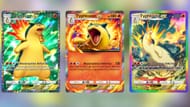 All Typhlosion ex variants in TCG Pocket (Image via The Pokemon Company)