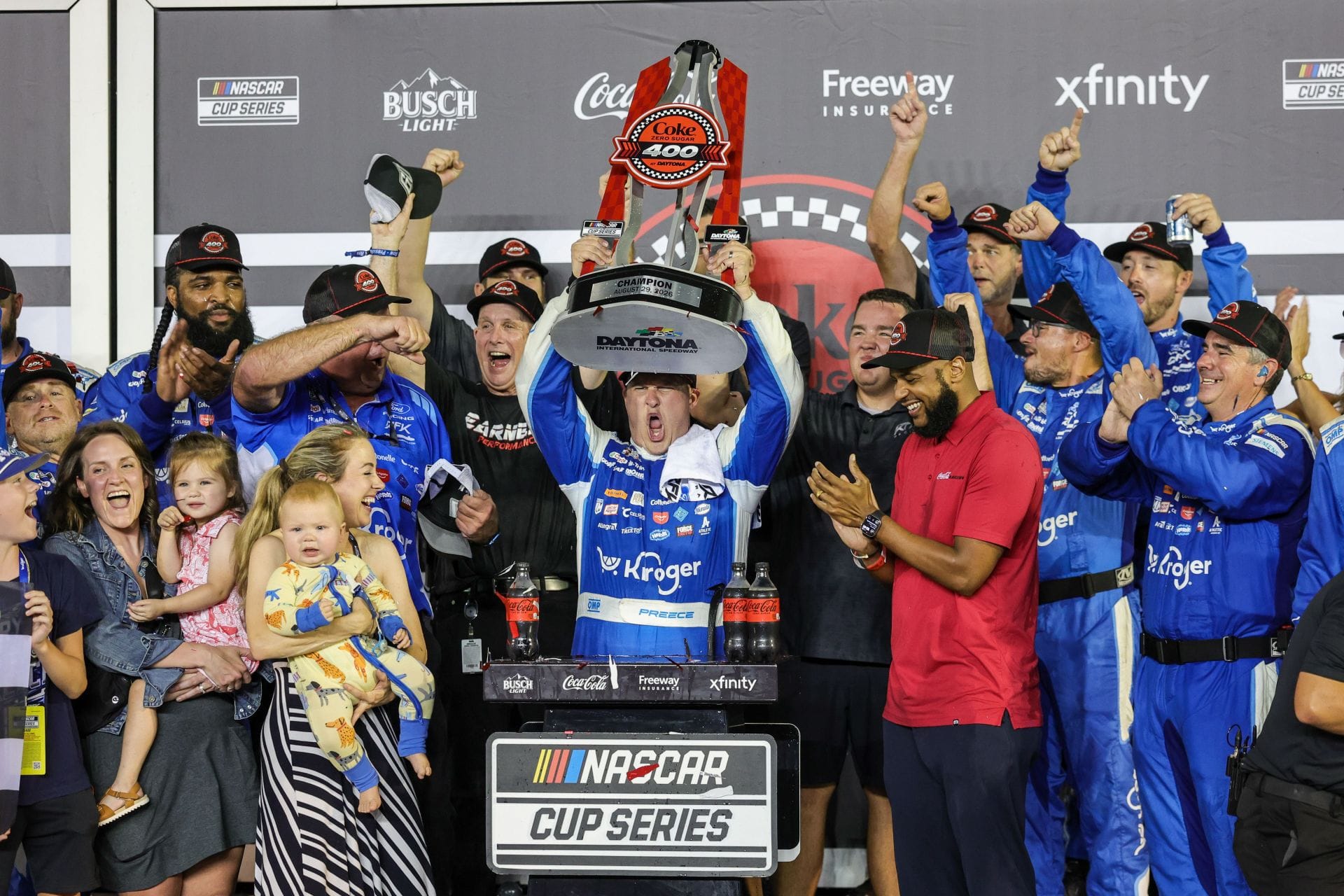 "Just glad that Daytona decided to love me the way I loved it": Ryan Preece reacts to his first NASCAR Cup Series win