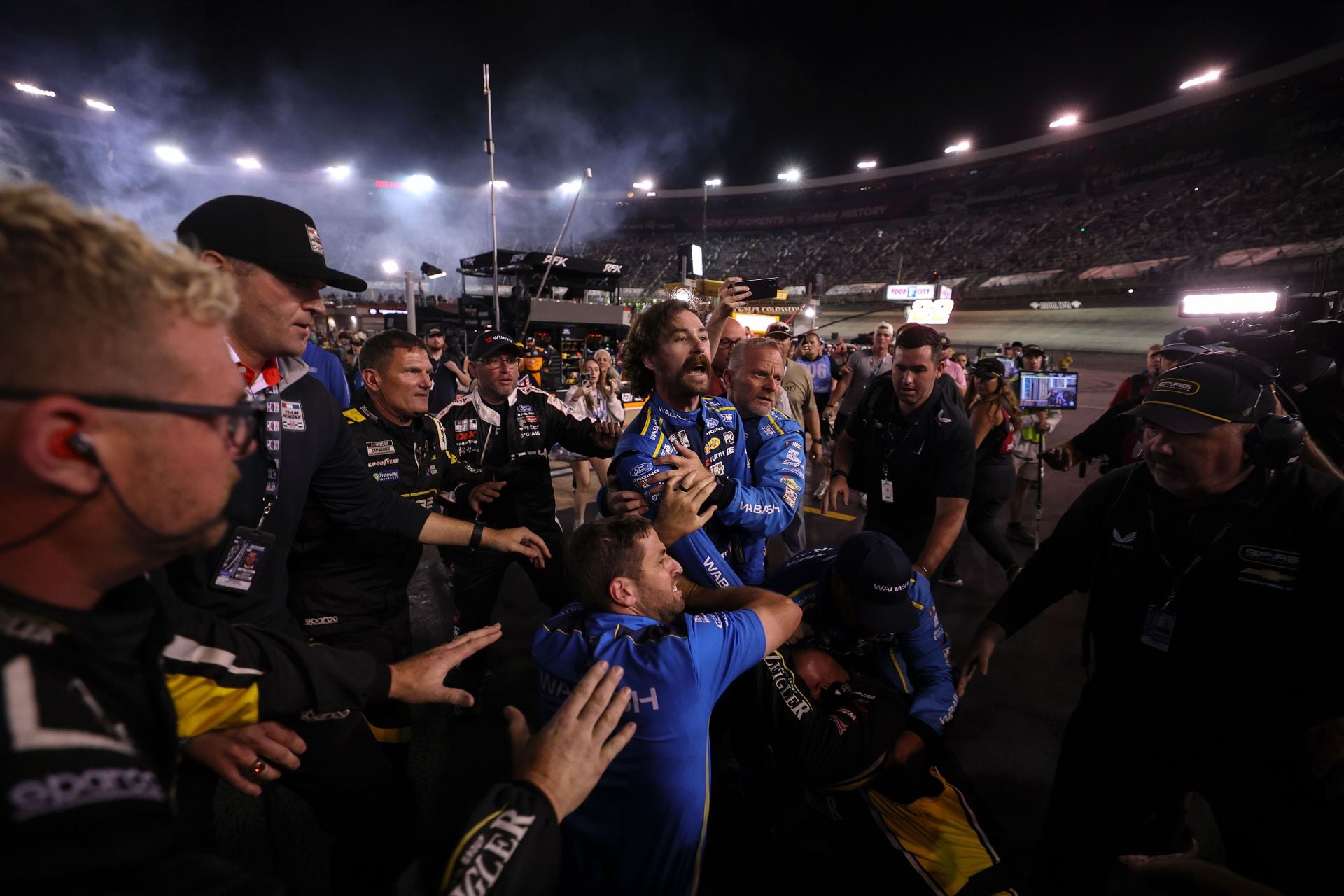 “Got my a*s kicked”: Ryan Blaney regrets Carson Hocevar brawl at Bristol