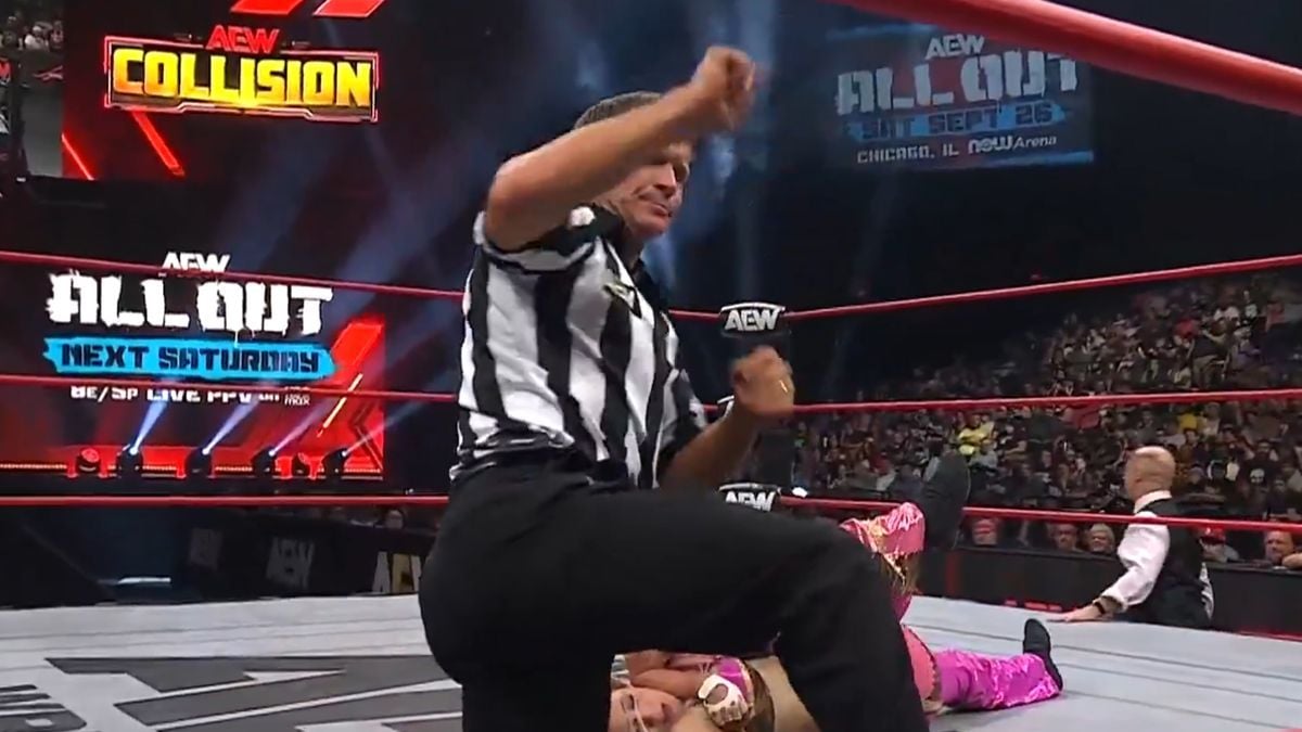 Female star wins In-ring return match after 56 days on AEW Collision