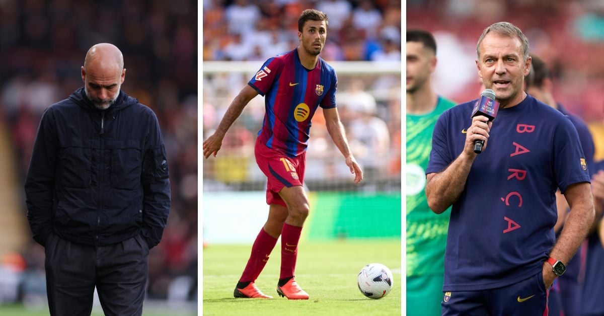 “What have I gotten myself into?" - Rodri makes feelings clear about training under Flick at Barcelona after time with Guardiola