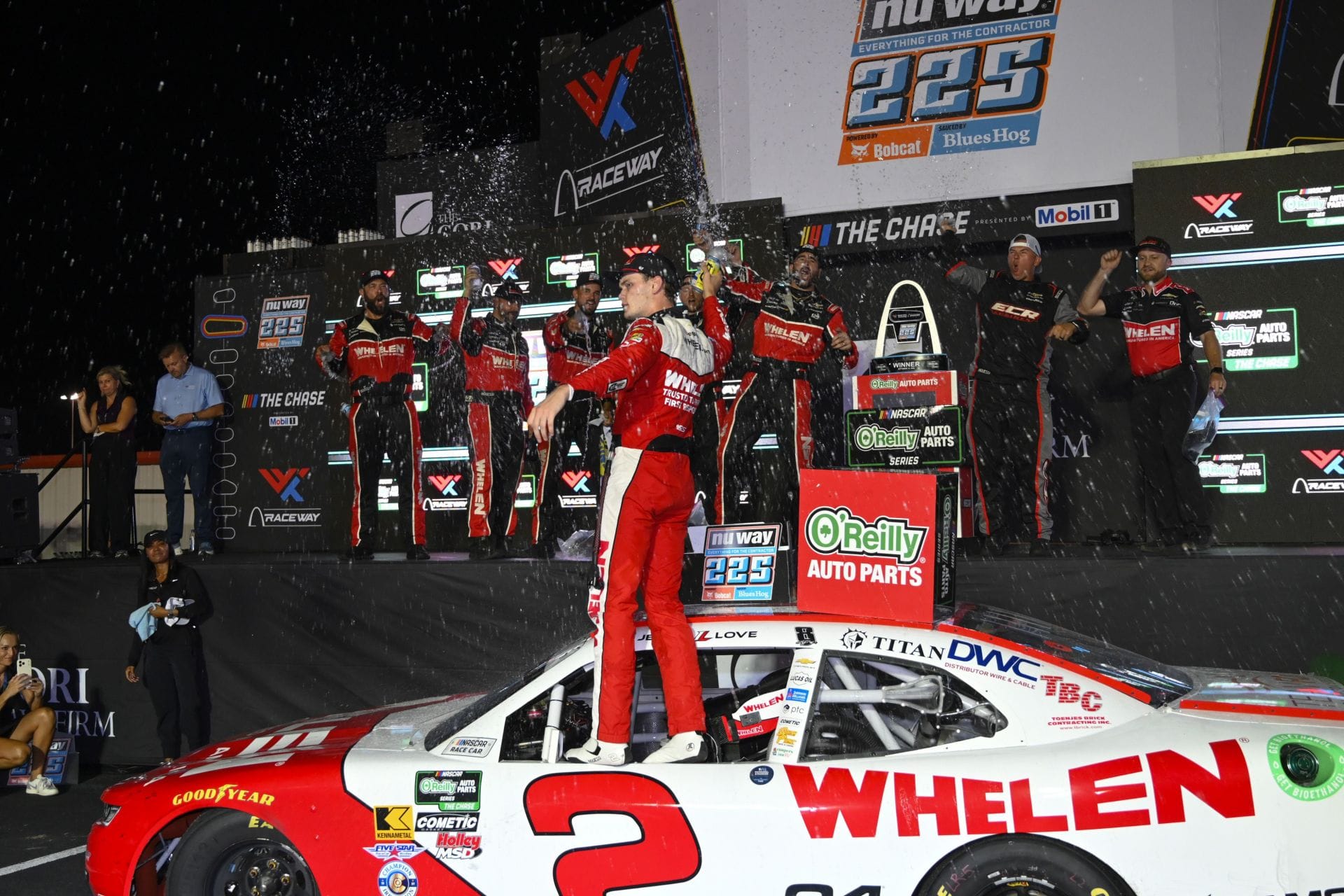 Who won the NASCAR O'Reilly Auto Parts Series race today? Full results from 2026 Nu Way 225 at Gateway