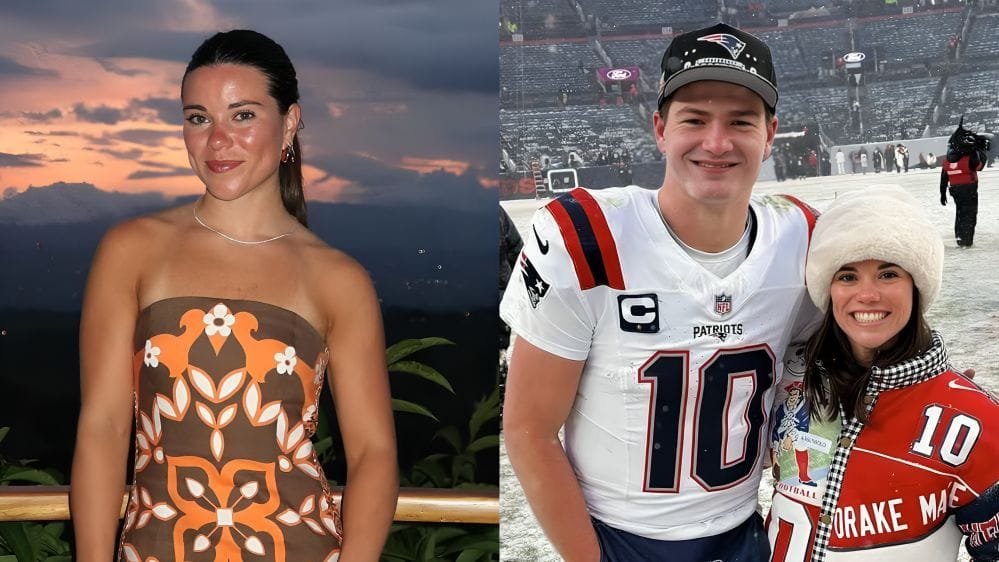 Drake Maye's wife Ann joins Patriots' hype after resharing QB's gameday post for Super Bowl rematch vs Seahawks in Week 1