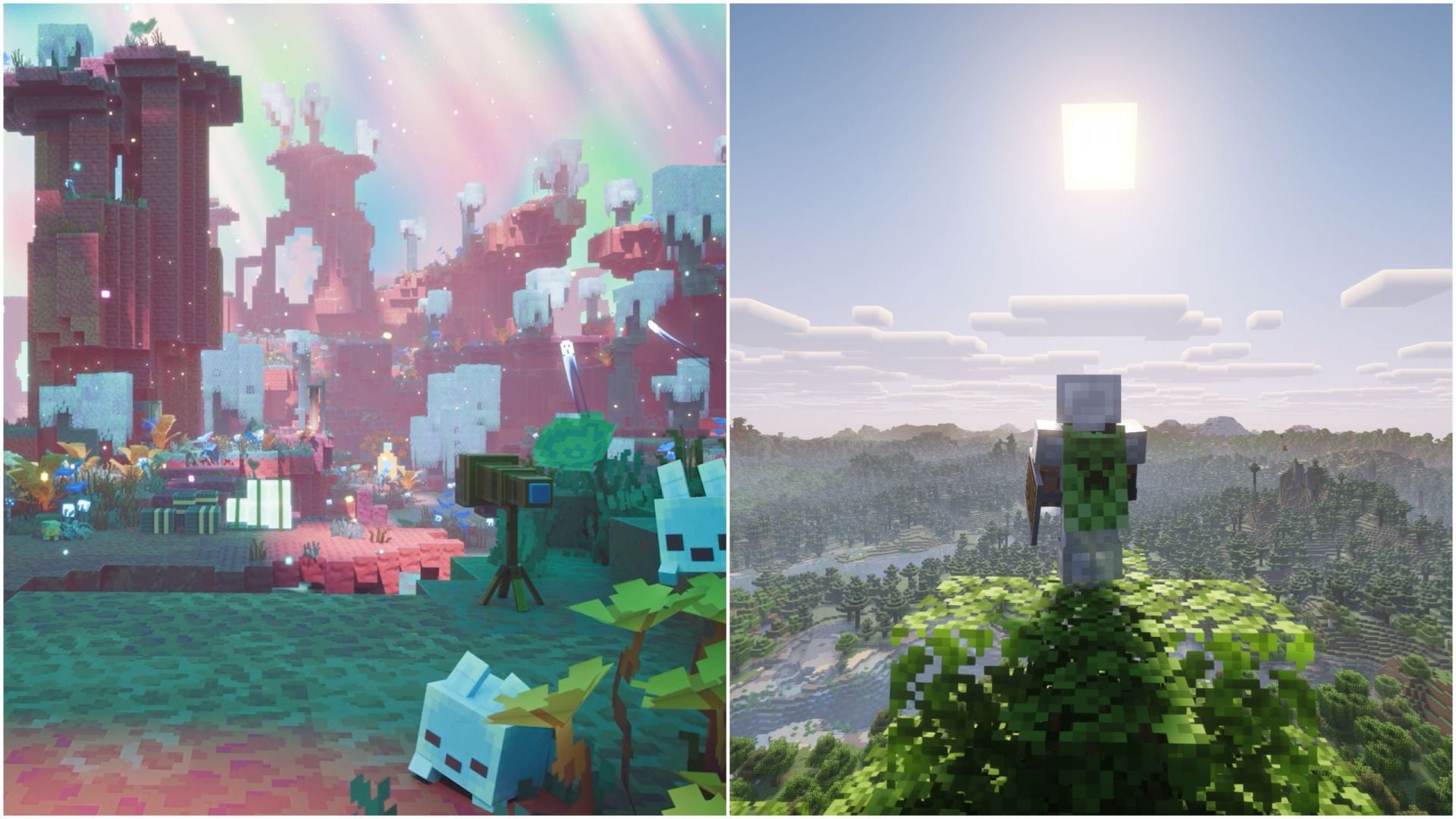 Minecraft announces new Sift dimension for Java and Bedrock Editions