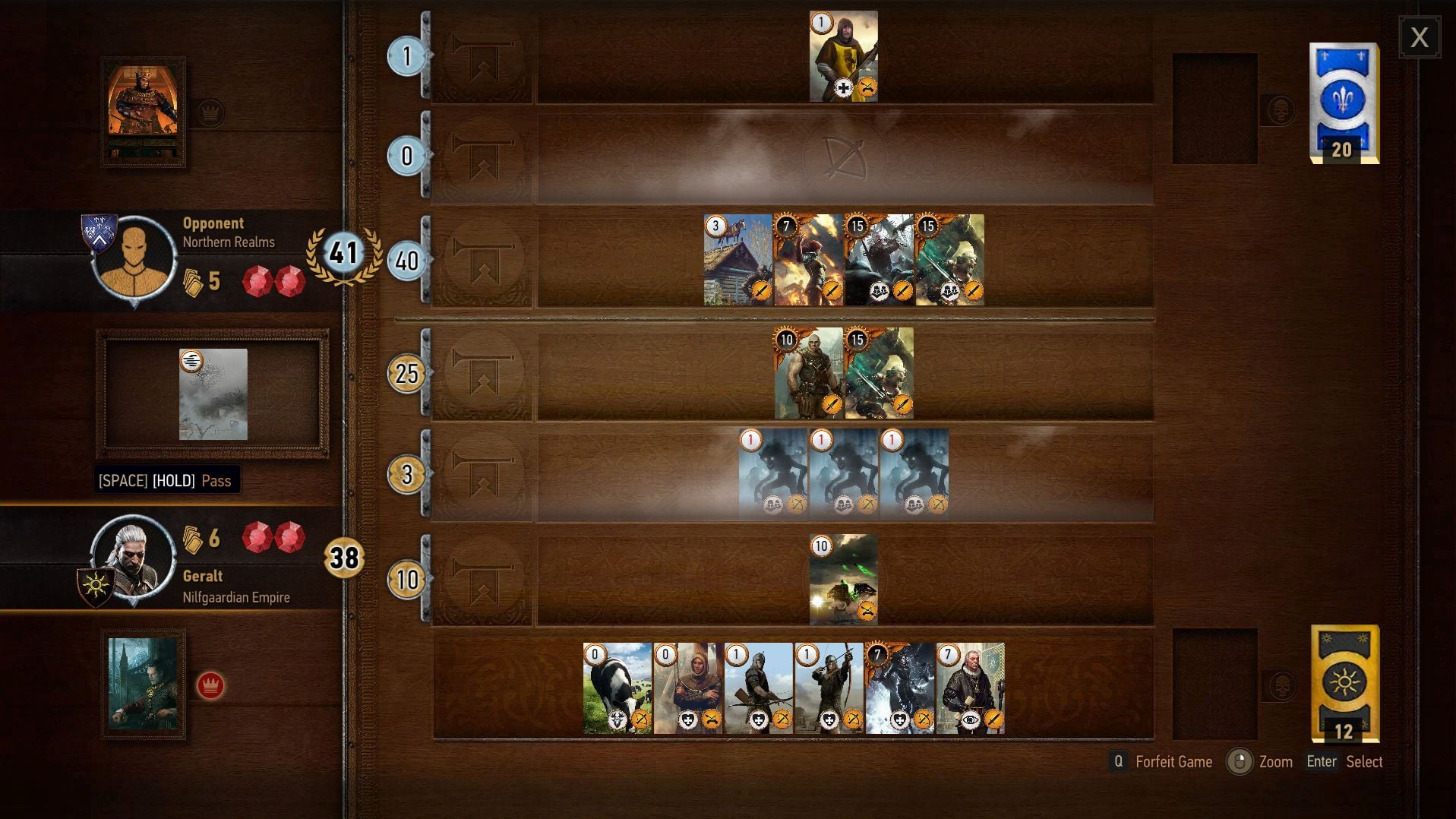 How to win at Gwent in Witcher 3