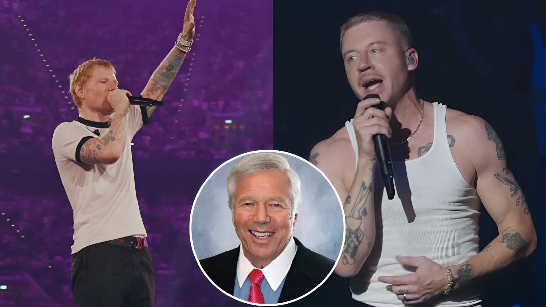 Robert Kraft comes under fire as Ed Sheeran reveals Patriots boss' role in explosive Macklemore tour fallout: "I am not complicit"