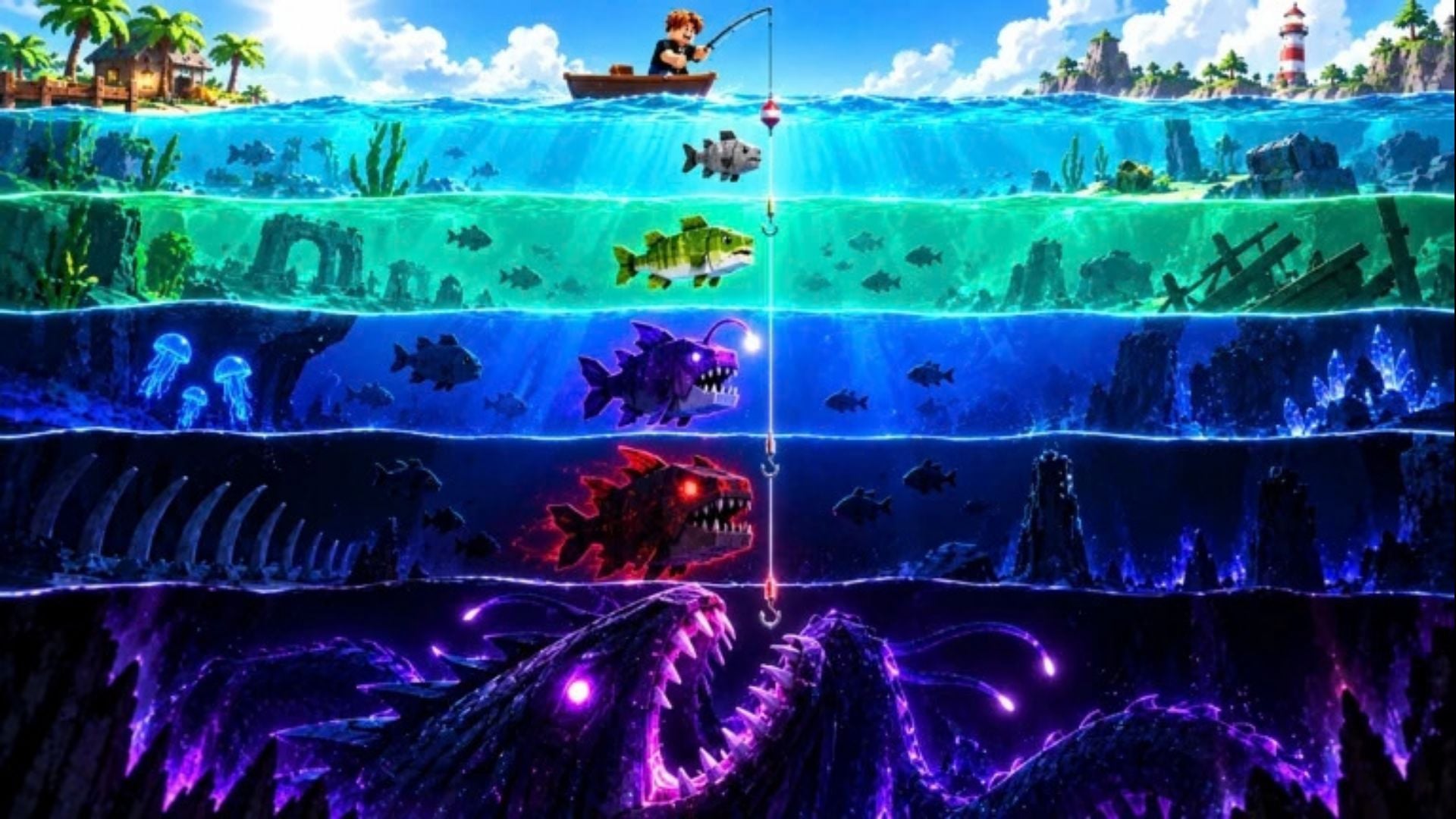 All Fish in Deep Fishing 