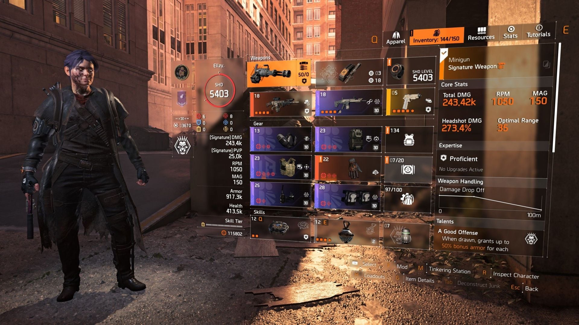 Steel and Sons exotic Rifle build (Image via SK Gaming || Ubisoft)