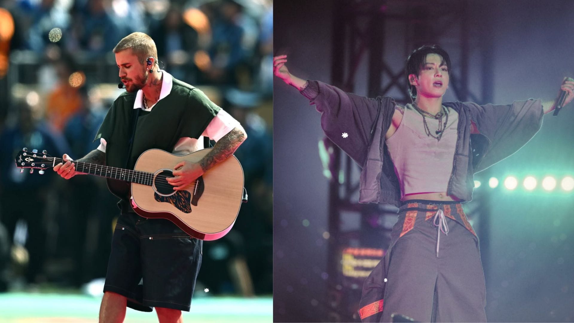 “This is freaking me out ngl”: Netizens go crazy over Justin Bieber reposting video showing off BTS Jungkook's abs on Instagram