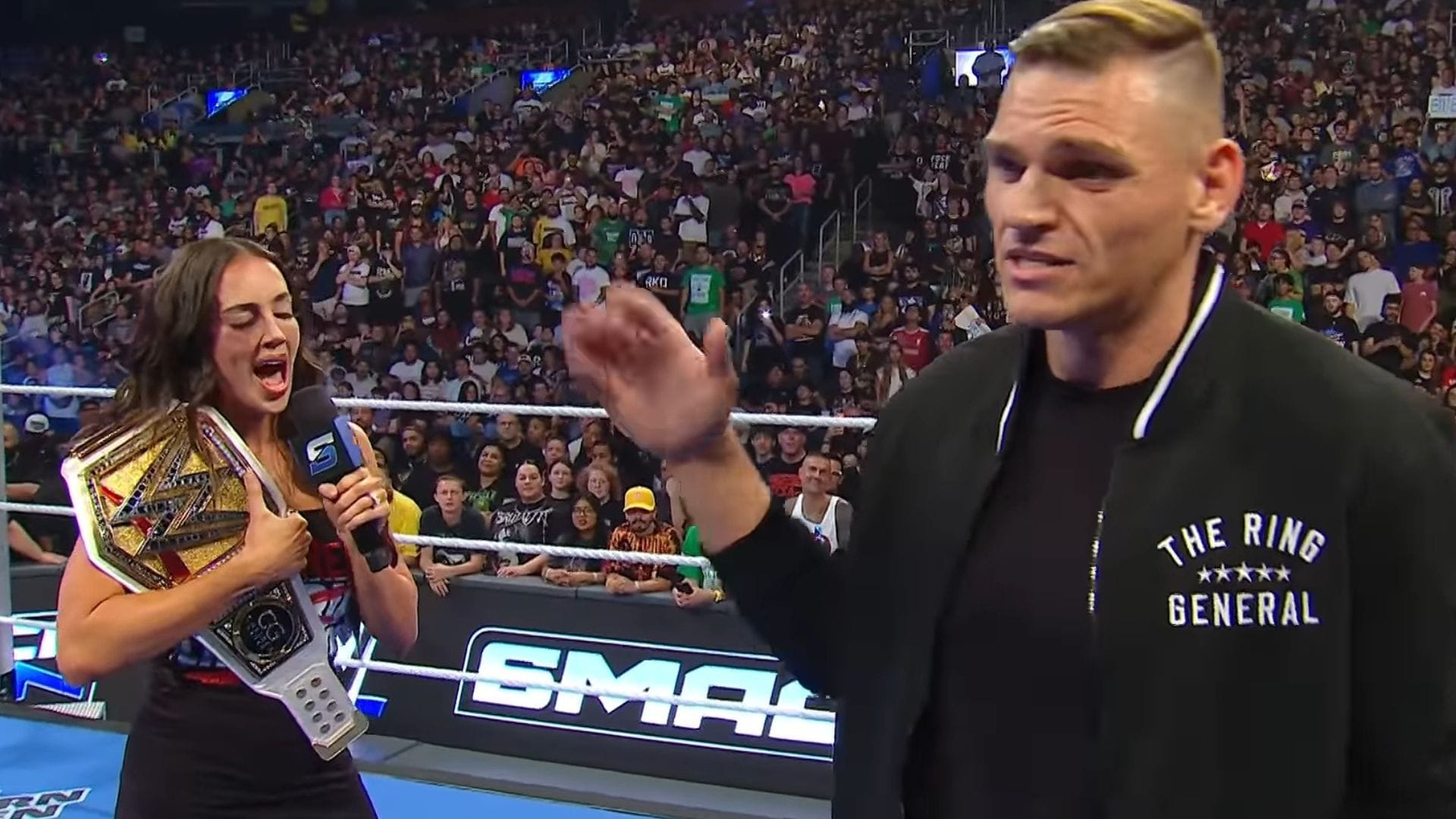 Gunther 'Cooked' - Chelsea Green On Blockbuster SmackDown Segment
