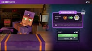 Echo Shards can be used to upgrade the merchant level for better offers (Image via Mojang Studios || SK Gaming)