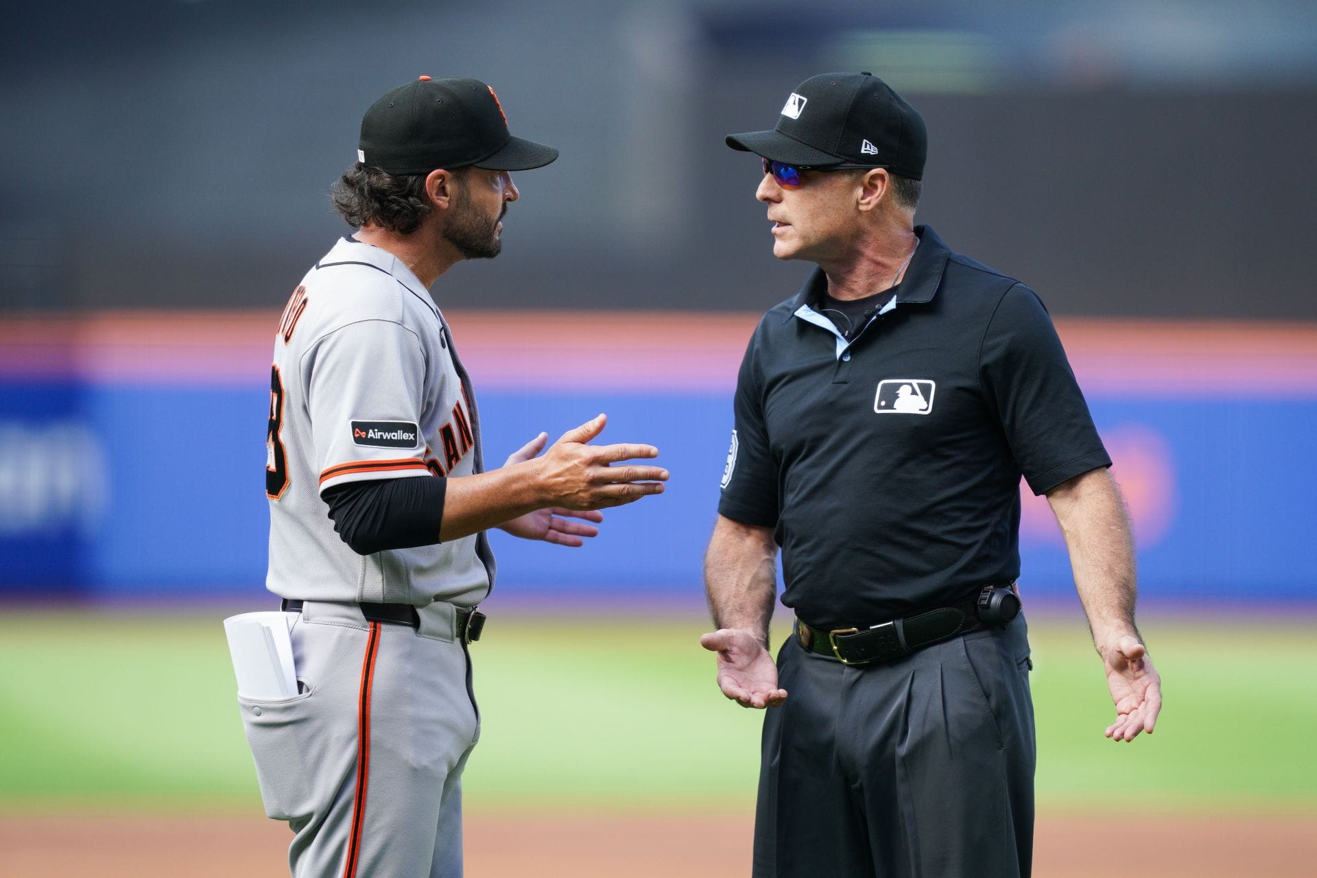 "Pathetic"; "Need to be held accountable" - Fans slam Giants vs Mets umpire over Tony Vitello ejection and review call