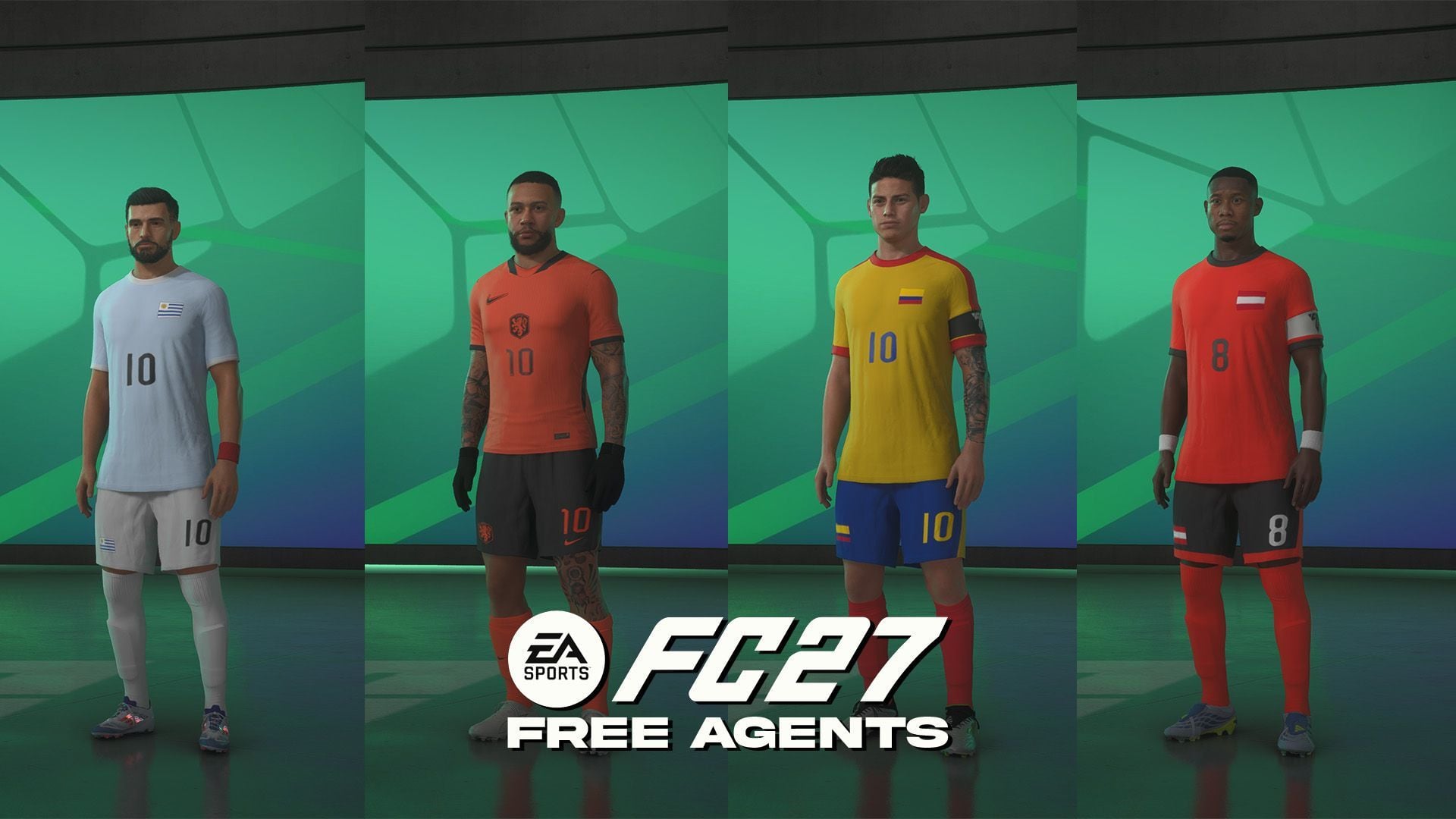 Top 100 EA FC 27 free agents in Manager Career