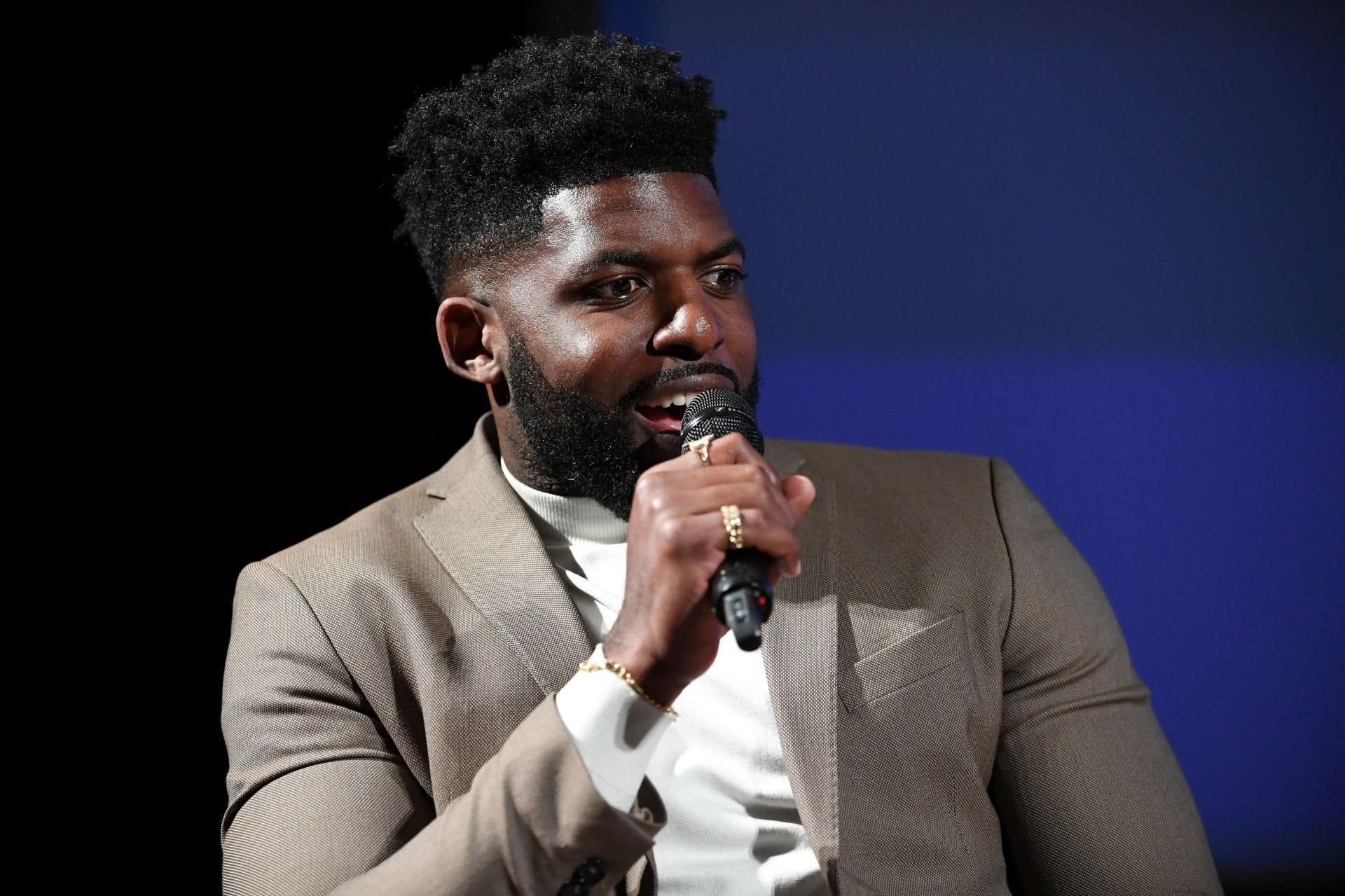 Emmanuel Acho sounds off on fake 49er Daejon Love for "exposing women for their disgusting thirst and lust for professional athletes" 