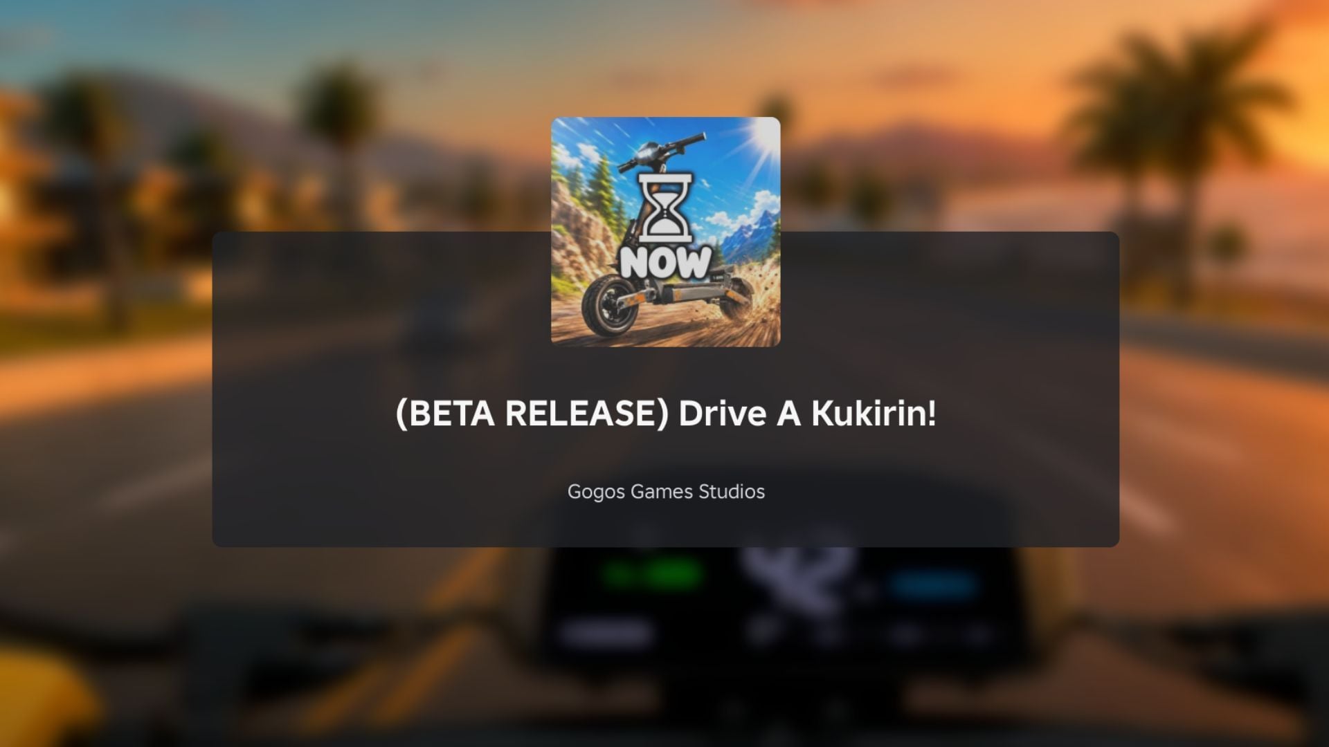 All vehicles in Drive A Kukirin