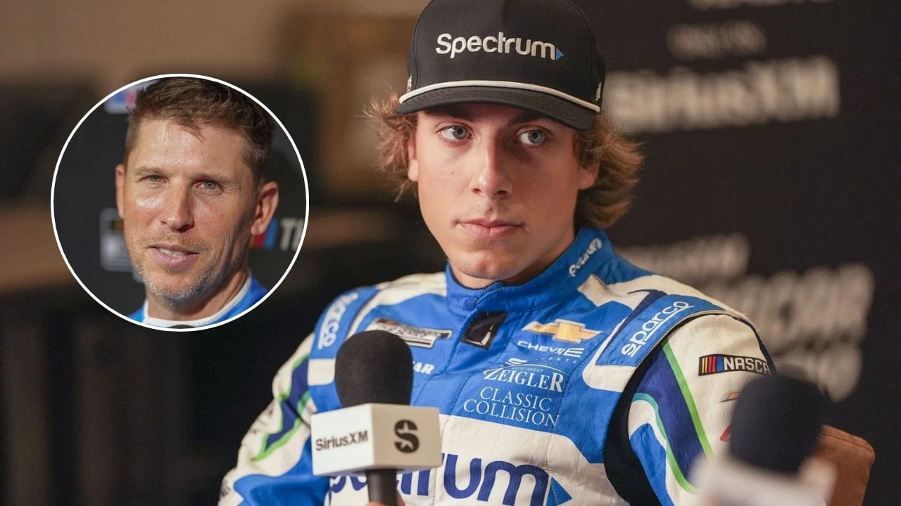 Carson Hocevar responds to Denny Hamlin's remarks about him as he called Spire Motorsports an 'unserious' organization