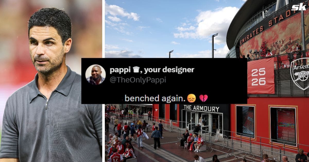 "Wonder what he's done to deserve this" - Arsenal fans surprised as star man left on the bench for PL clash against Chelsea