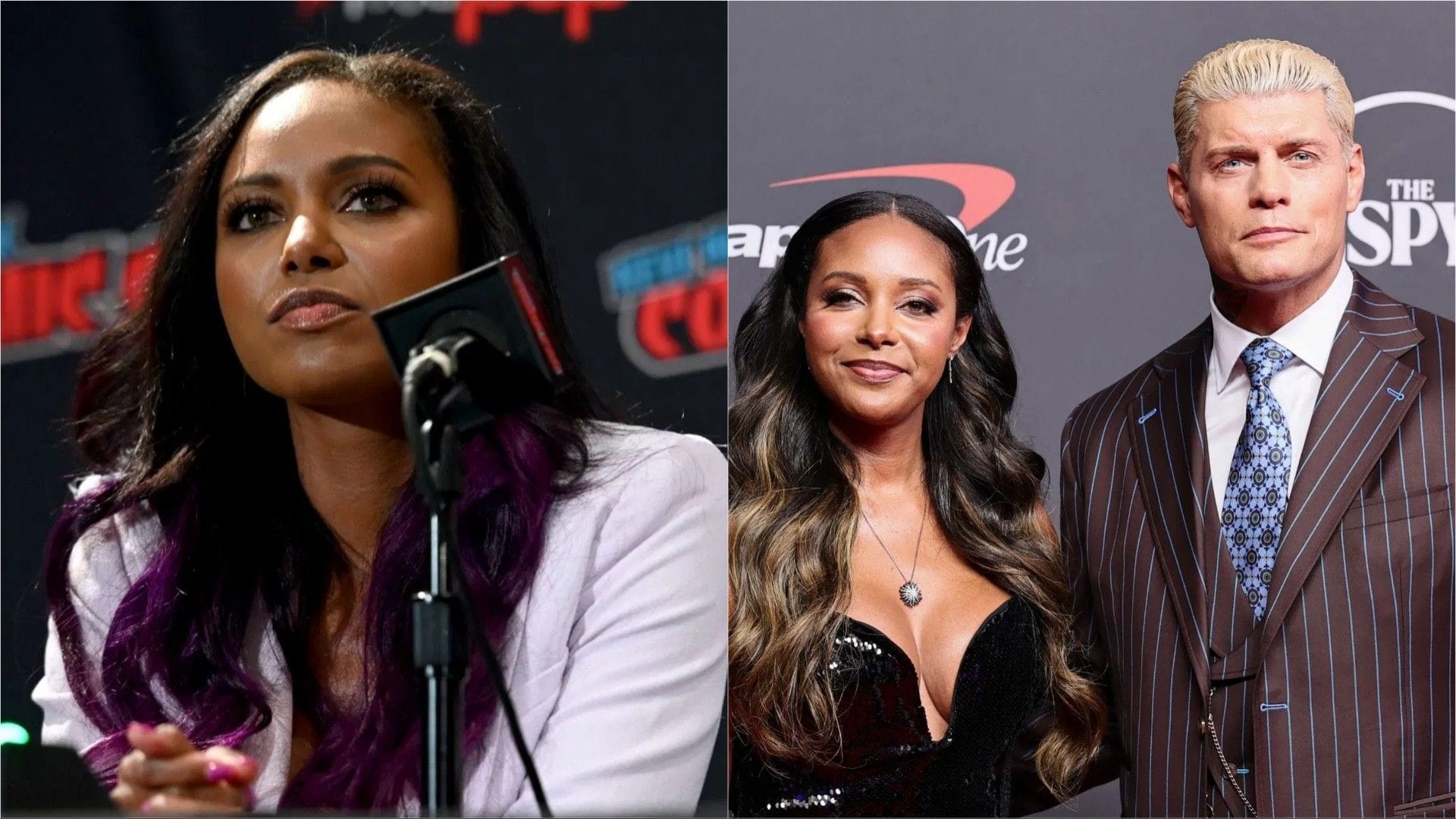 Thoughts and prayers to former WWE ring announcer Brandi Rhodes