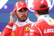 Lewis Hamilton and Charles Leclerc - Italian Grand Prix. Source: Getty