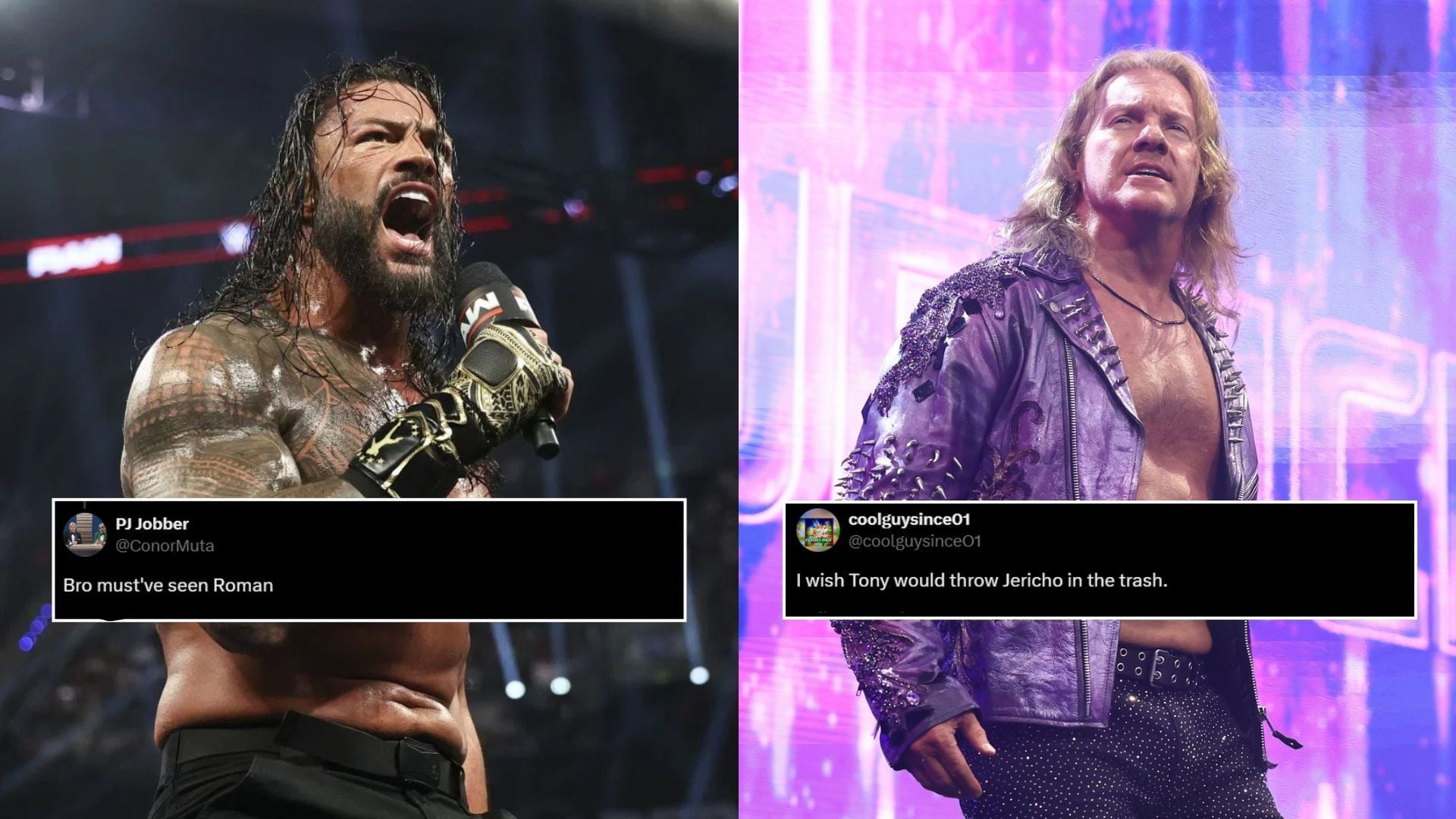 "I wish Tony would throw Jericho in the trash," "Bro must've seen Roman" - Fans furious at Chris Jericho over his AEW Dynamite performance