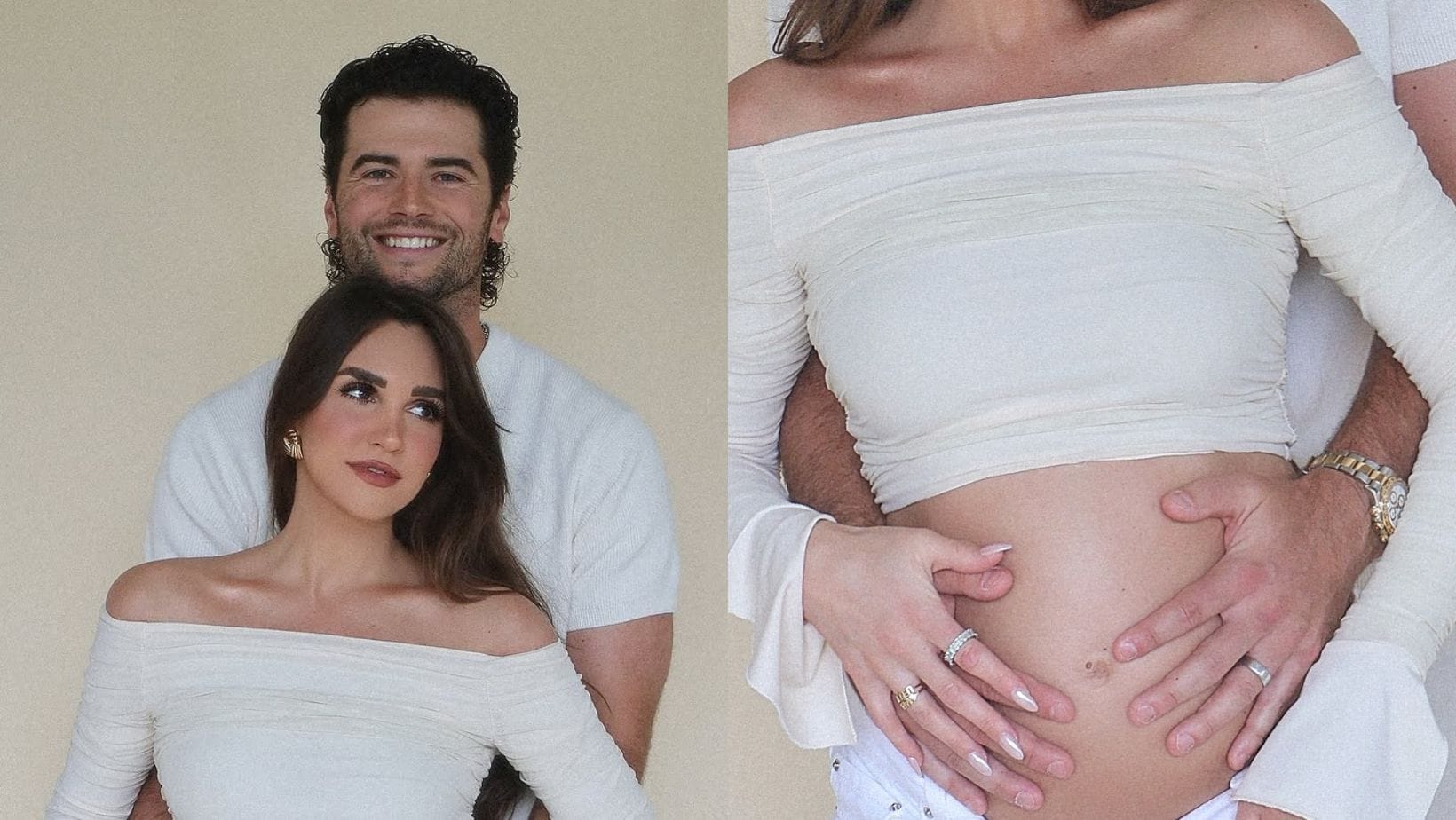 PIC: Jarrett Stidham's wife Kennedy poses in strapless bikini on "doctor's orders" 11 months postpartum