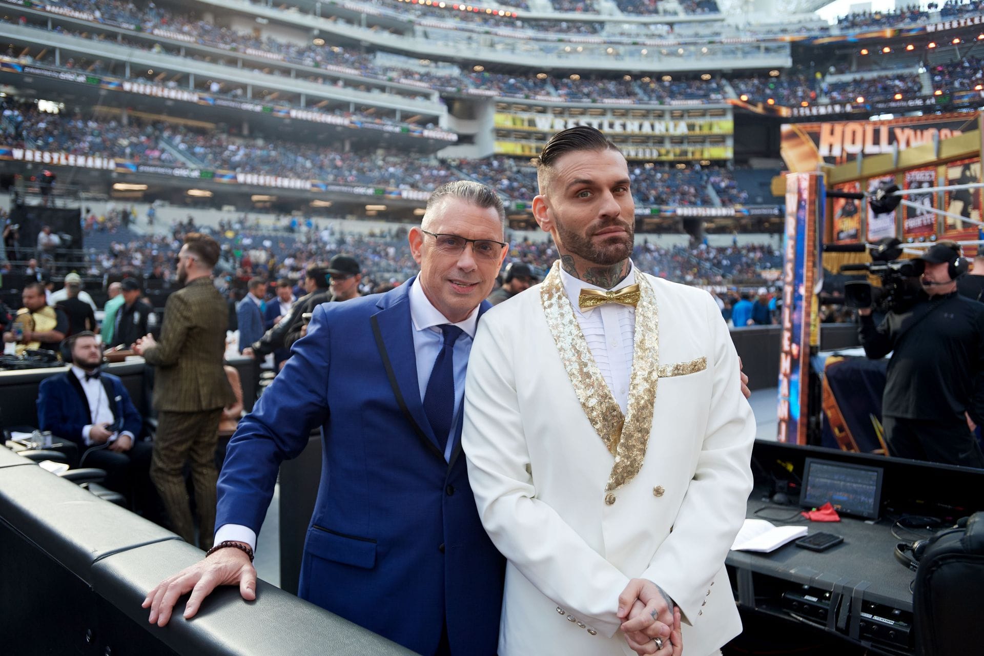 Corey Graves Loses Voice 