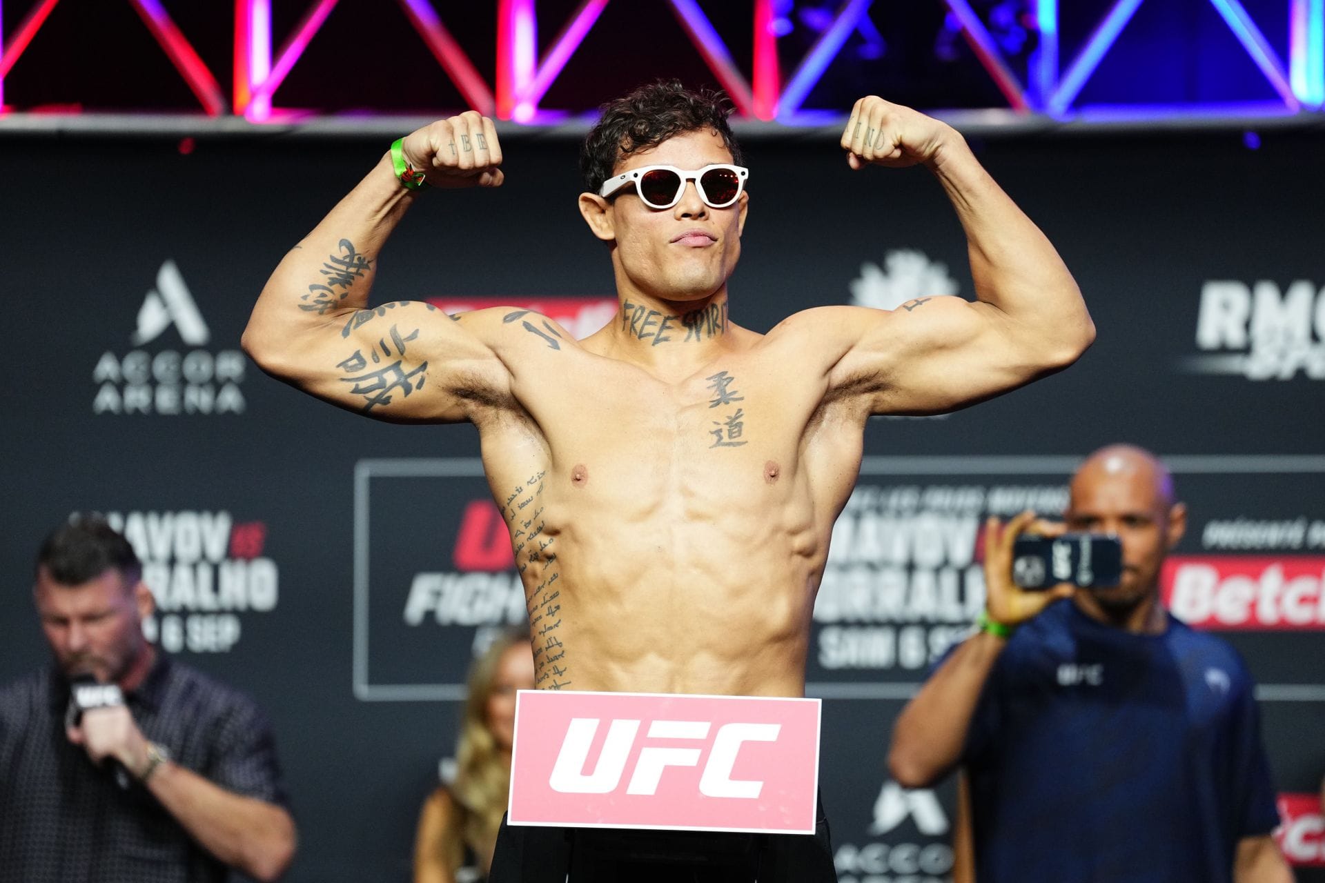 "Finally someone called my name" - Caio Borralho responds to Khamzat Chimaev's callout for next fight 