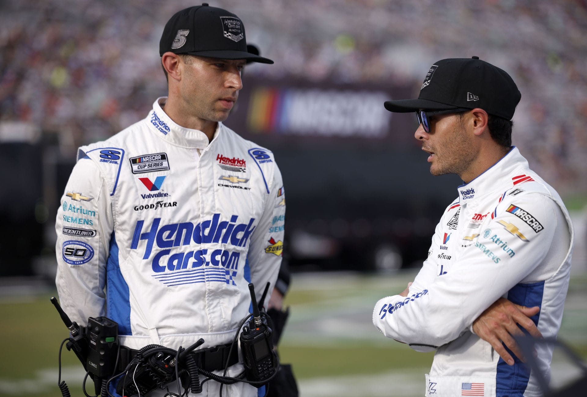 'Fully onboard': Kyle Larson backs HMS' questionable pitstop call at Darlington