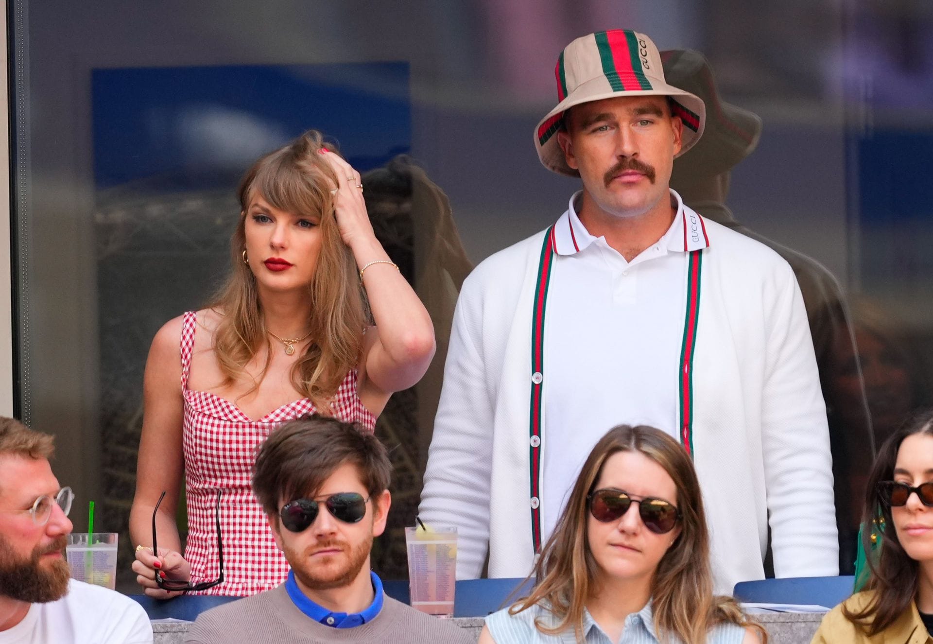 “Does Taylor Swift know?”: NFL fans react to Travis Kelce’s photoshoot with “model” Wendy in Tommy Hilfiger campaign