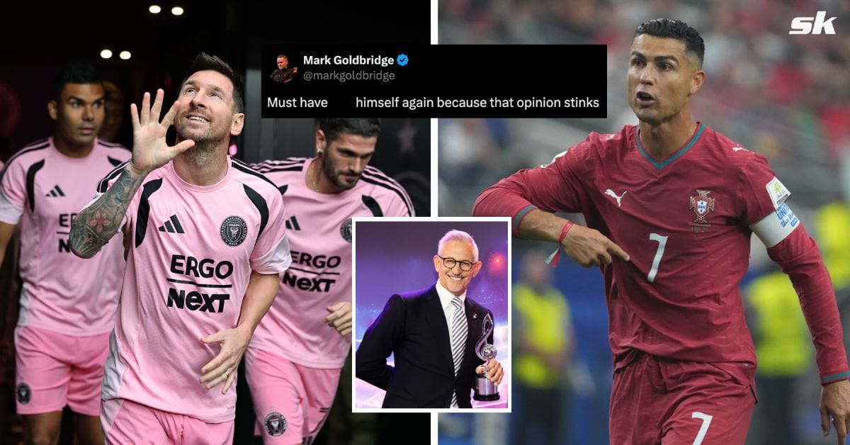 Mark Goldbridge says Gary Lineker ‘must have sh*t’ himself after his stinking opinion on Cristiano Ronaldo in GOAT debate with Lionel Messi