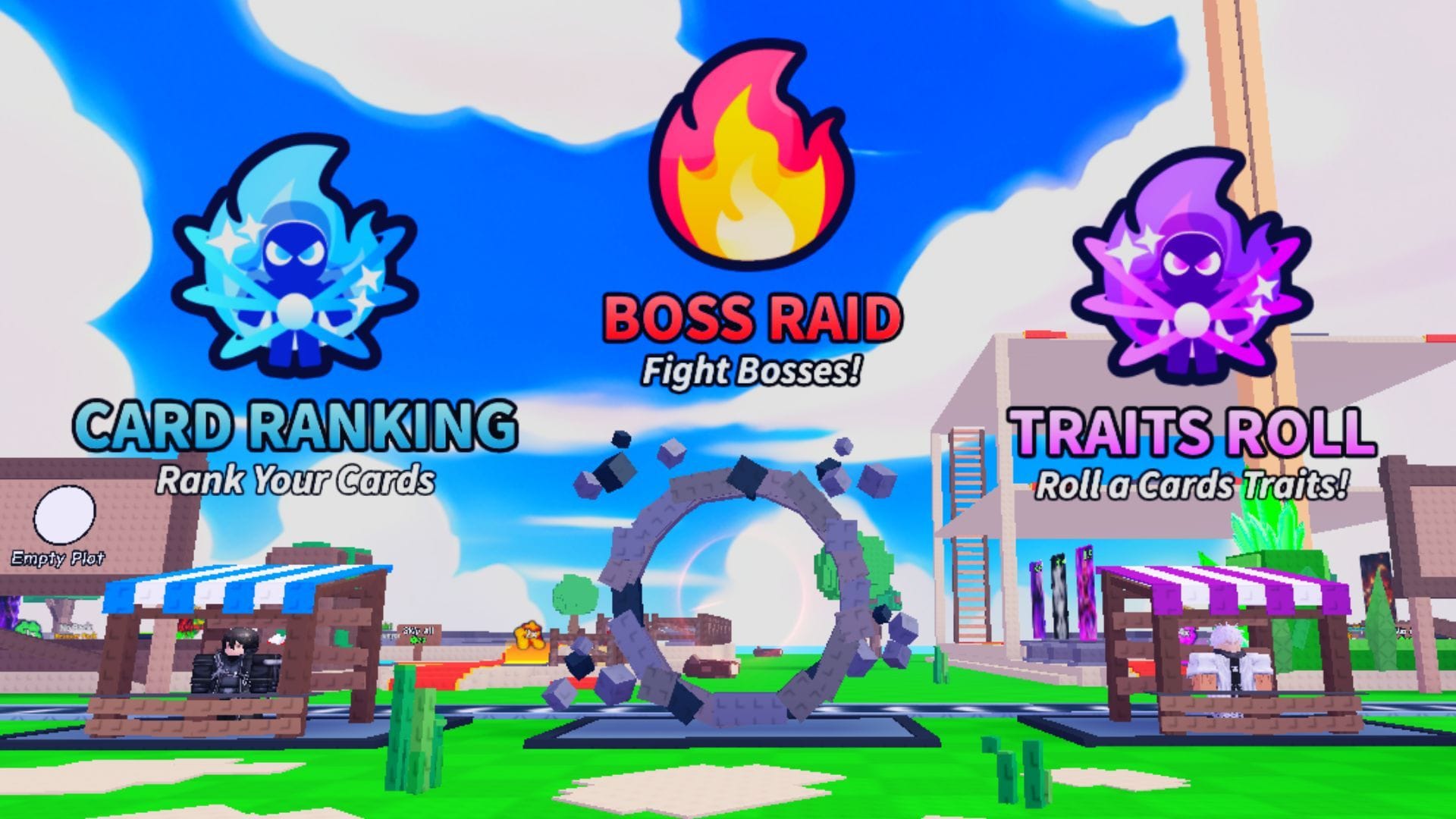 The Traits Roll station (Image via Roblox)