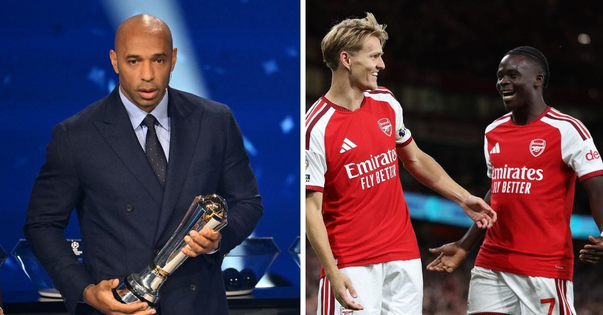 Thierry Henry makes emphatic Premier League title prediction about Arsenal before Gunners’ 1-0 win over Aston Villa