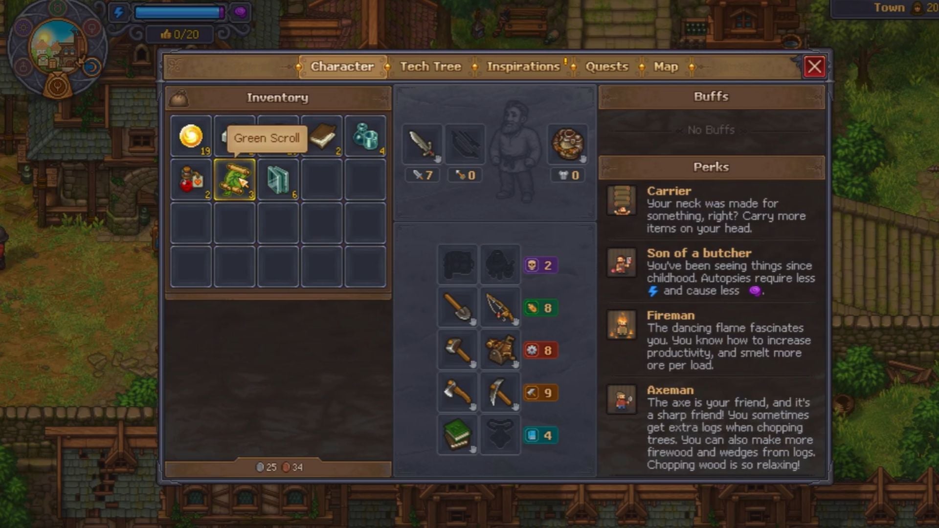Green Scrolls in Graveyard Keeper 2: What do they do and how to get them