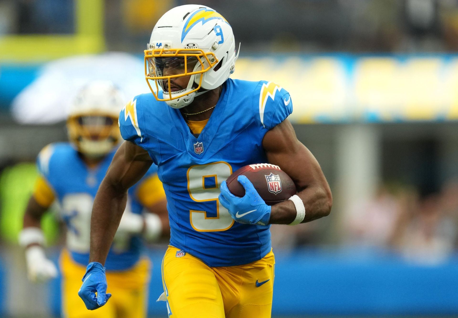 Tre' Harris is a valuable player to add despite being the third-string wide receiver for the Los Angeles Chargers - Source: Imagn