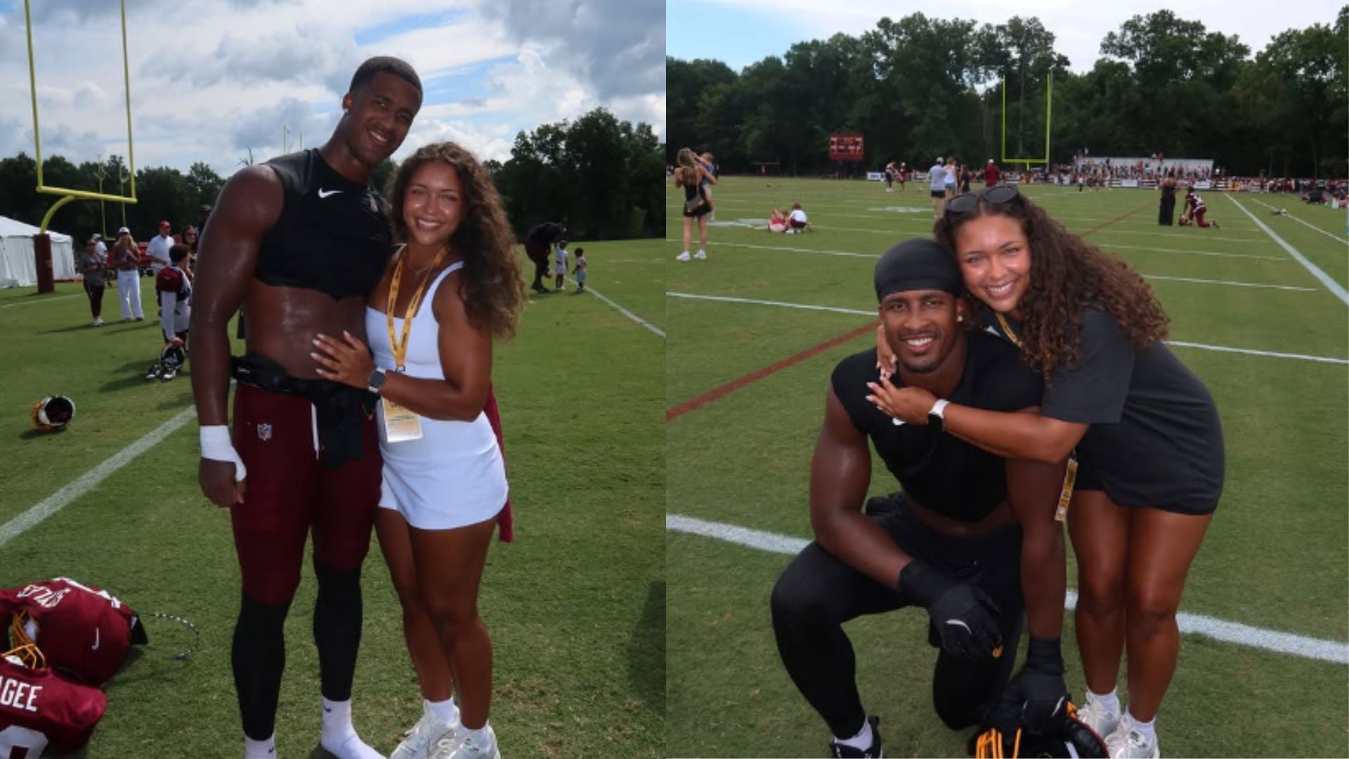 In Pics: Sonny Styles's girlfriend Kaia Henderson shows off special outfit for Commanders vs Seahawks clash