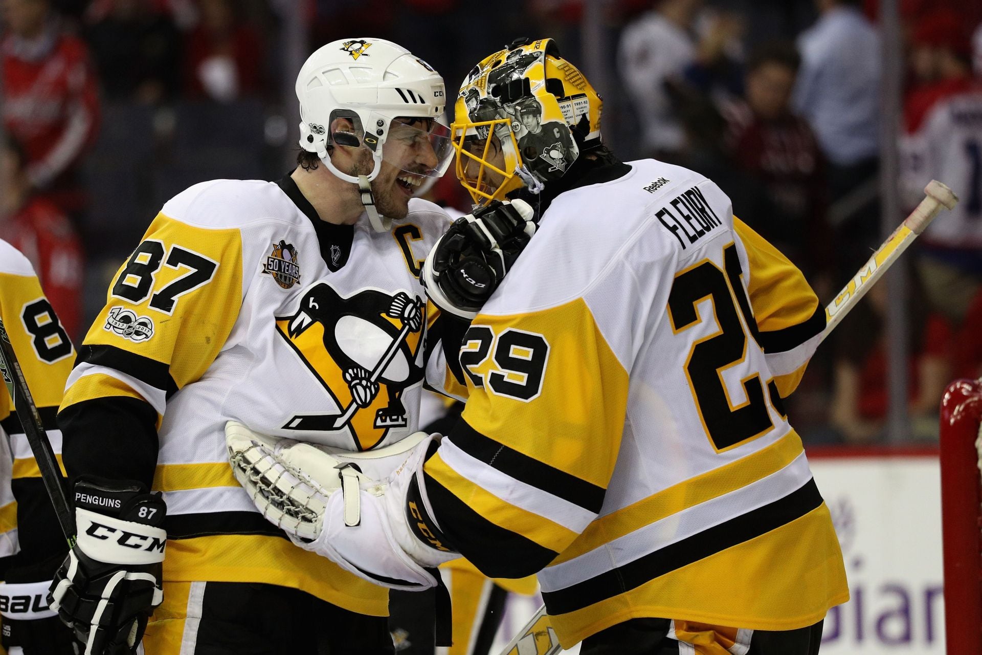 Bond between Sidney Crosby & Marc-Andre Fleury takes centre stage during QMJHL Hall of Fame induction ceremony