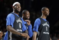 LeBron James, Dwyane Wade and Chris Bosh formed a formidable Big 3 in Miami - Source: Imagn