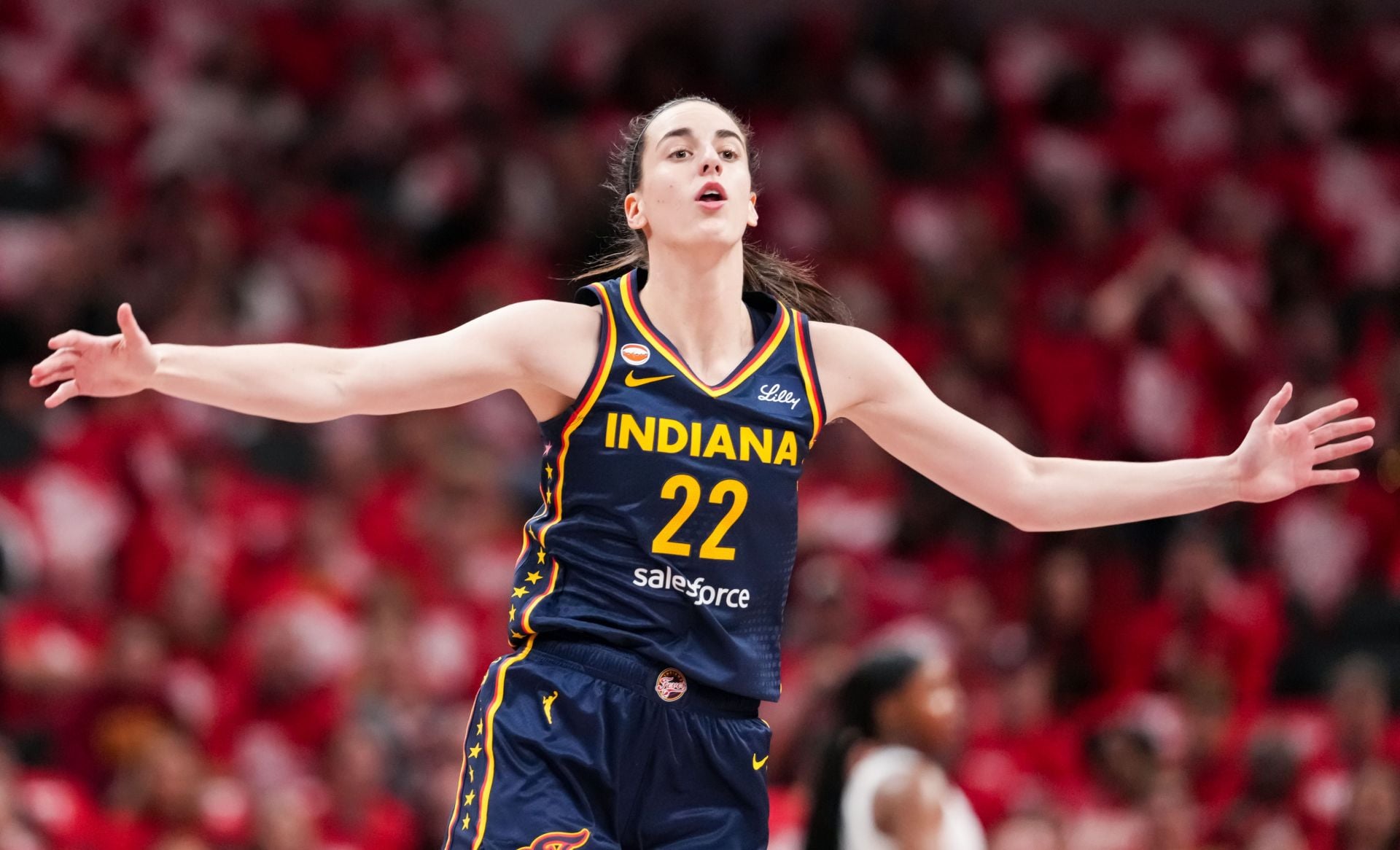 "Caitlin is turnt", "Fake Demon" - WNBA Fans Go Wild As Caitlin Clark Shows Emotion After Ripping Ball From A'ja Wilson's Hand