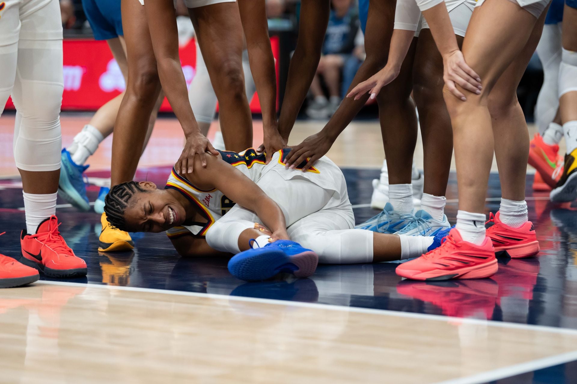 "Those cursed Caitlin Clark shoes", "Raven Johnson, get ready" - Fever Fans Devastated After Ty Harris Suffers Season-Ending Injury