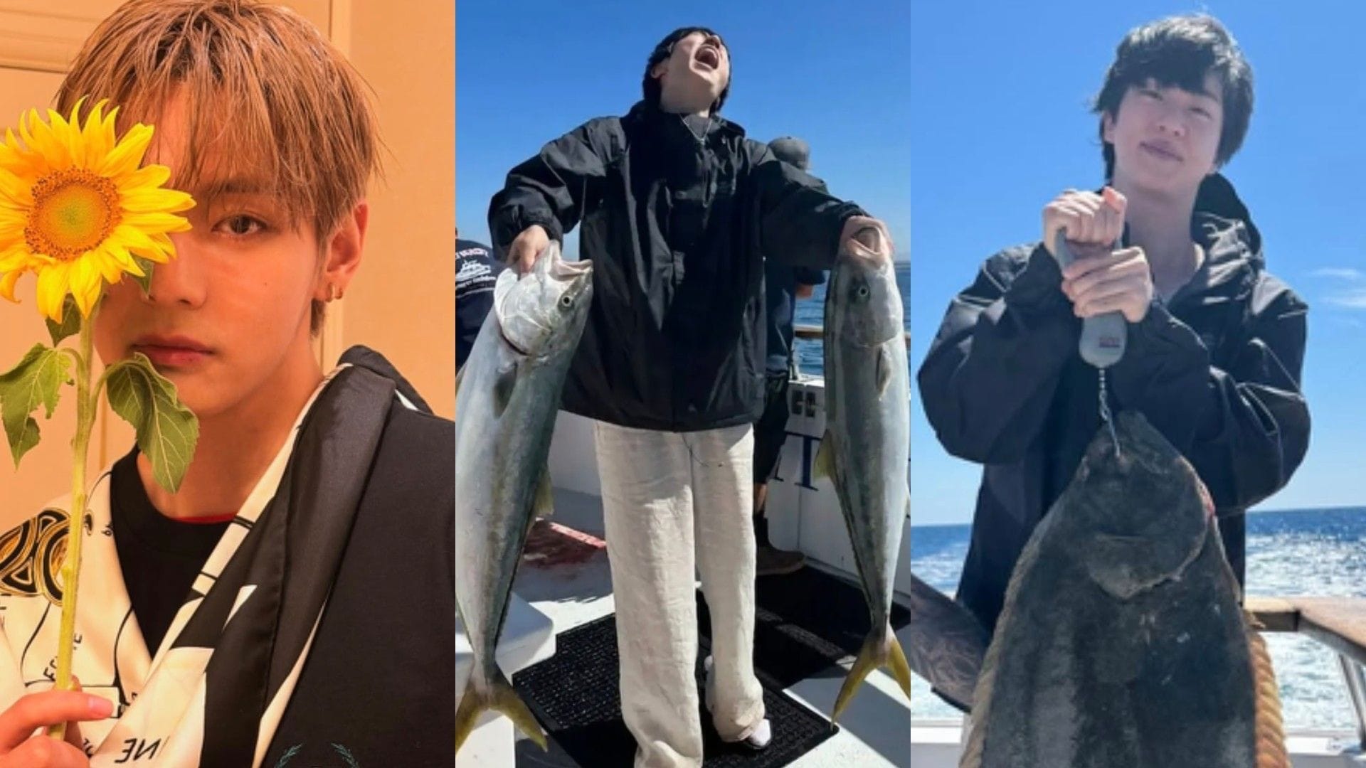 "TAEJIN TAEJINNING" - Fans in stitches as Taehyung hilariously calls out Jin over his fishing catches