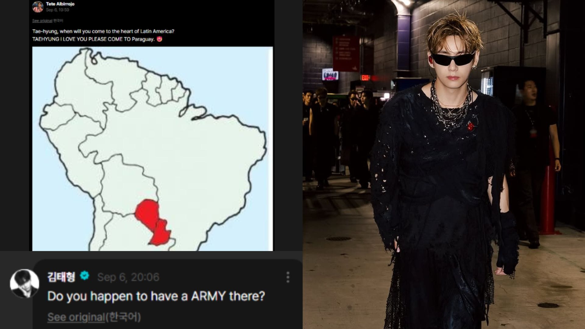 "Forcing negativity" - Fans defend BTS' Taehyung after his Weverse reply asking if ARMY are in Latin America receives backlash