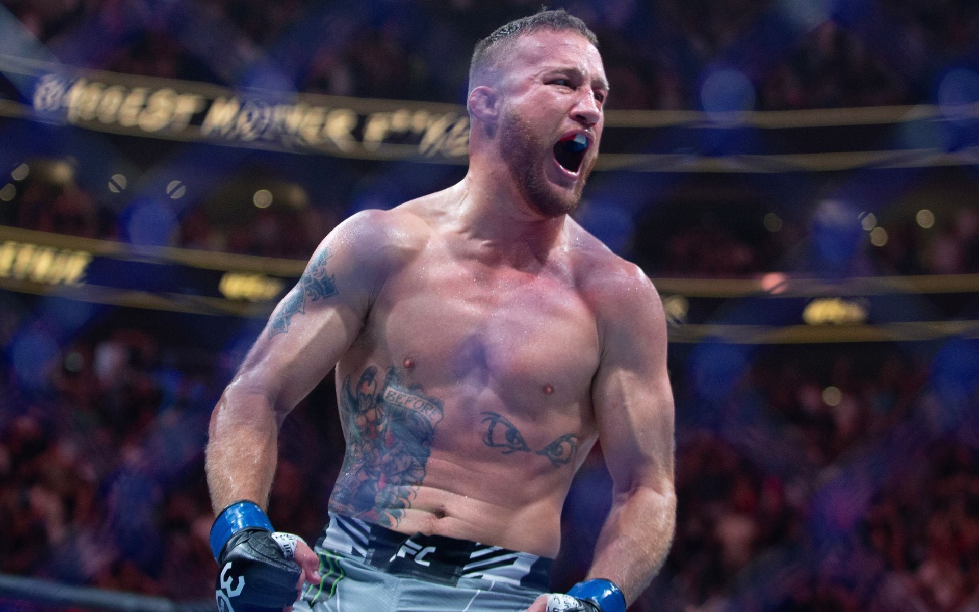 "I'm not going to go out like a b***h" - Justin Gaethje explains why he doesn't regret standing and banging with Max Holloway 
