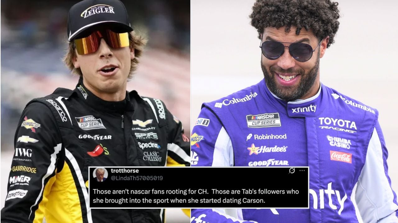 "Those aren't NASCAR fans rooting for CH": Fans react to Bubba Wallace's remarks on Carson Hocevar's surge in 2026