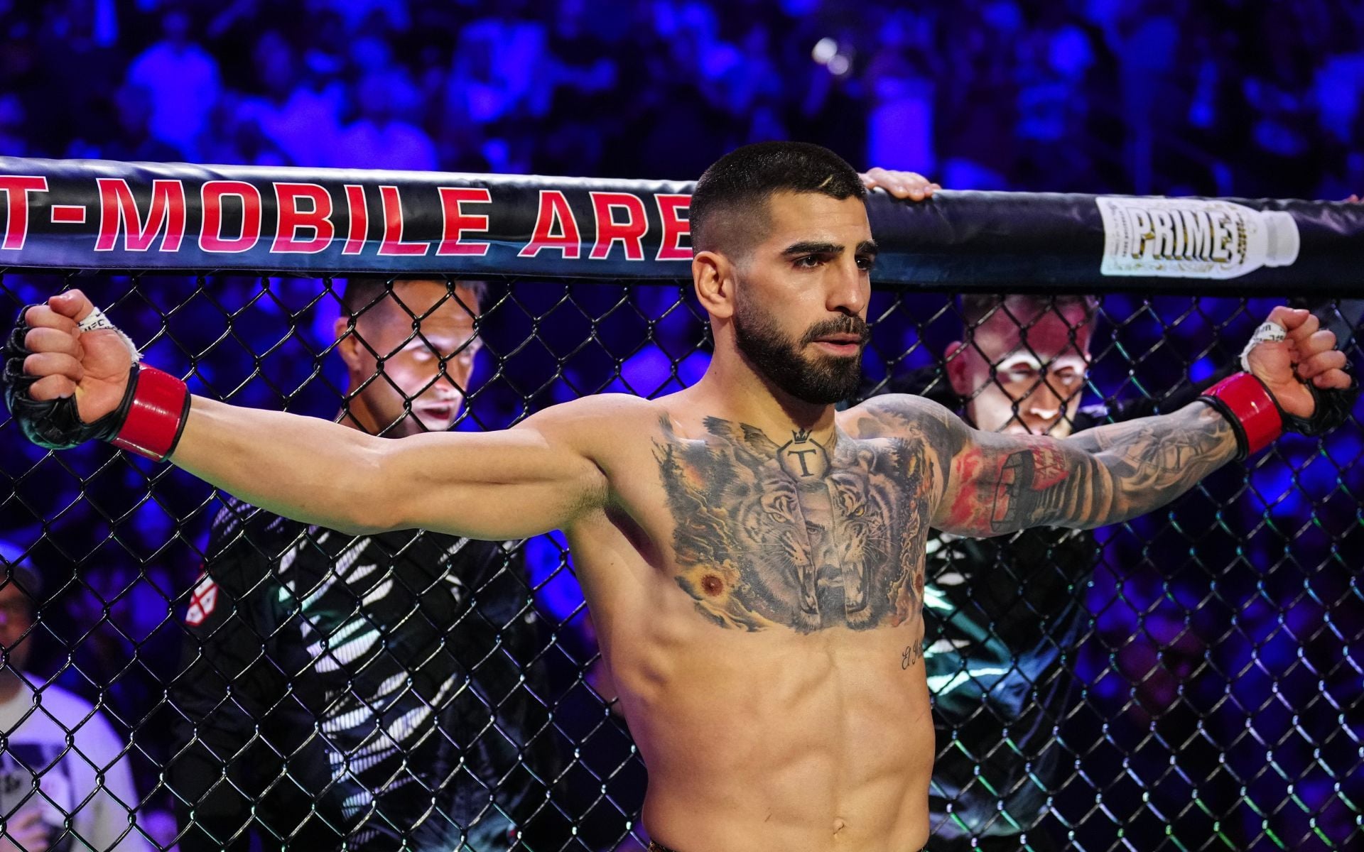 "F**k you still stands" - Ilia Topuria sends stern warning to Justin Gaethje's manager for mentioning his son